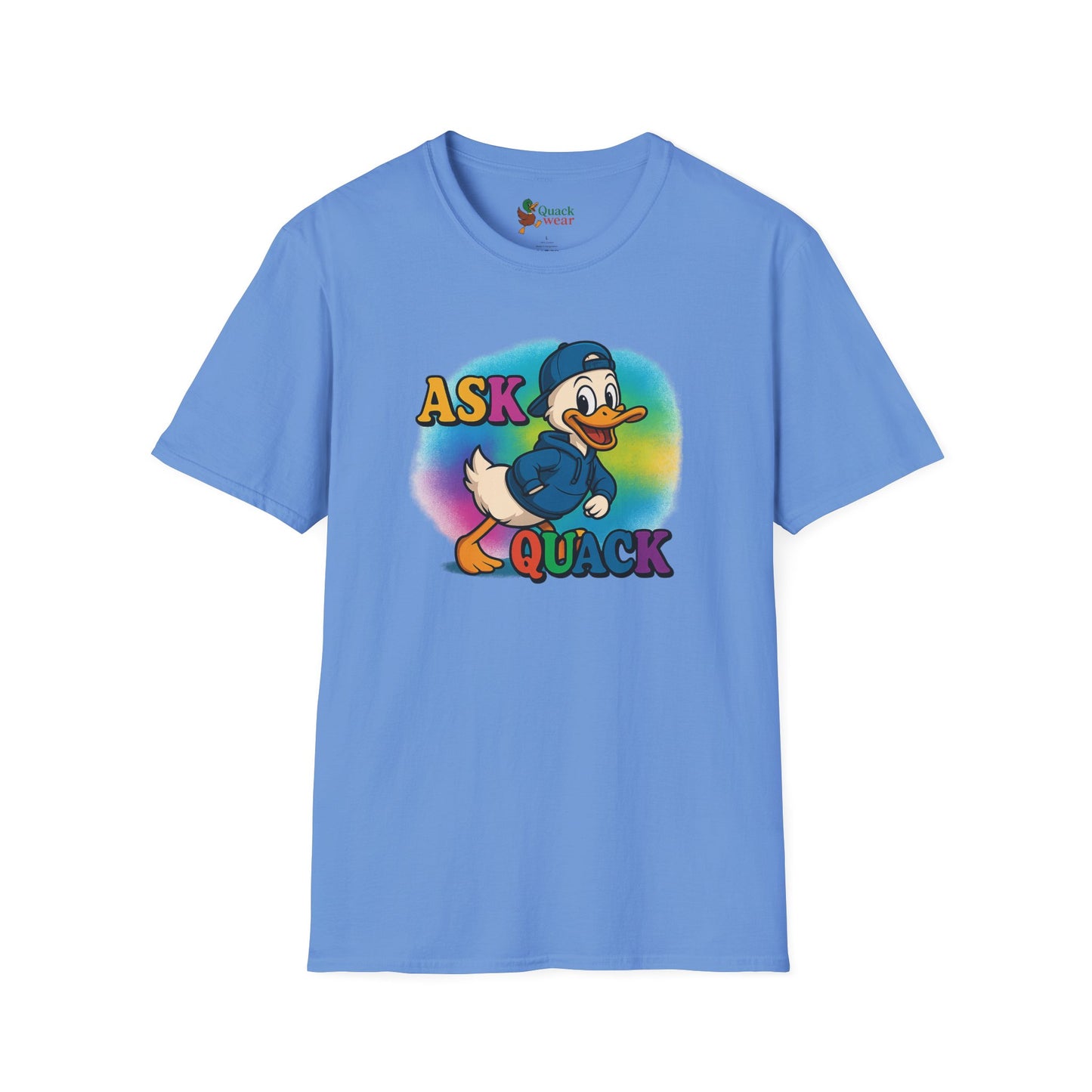 Ask Quack Quirky Duck Humor T-Shirt
