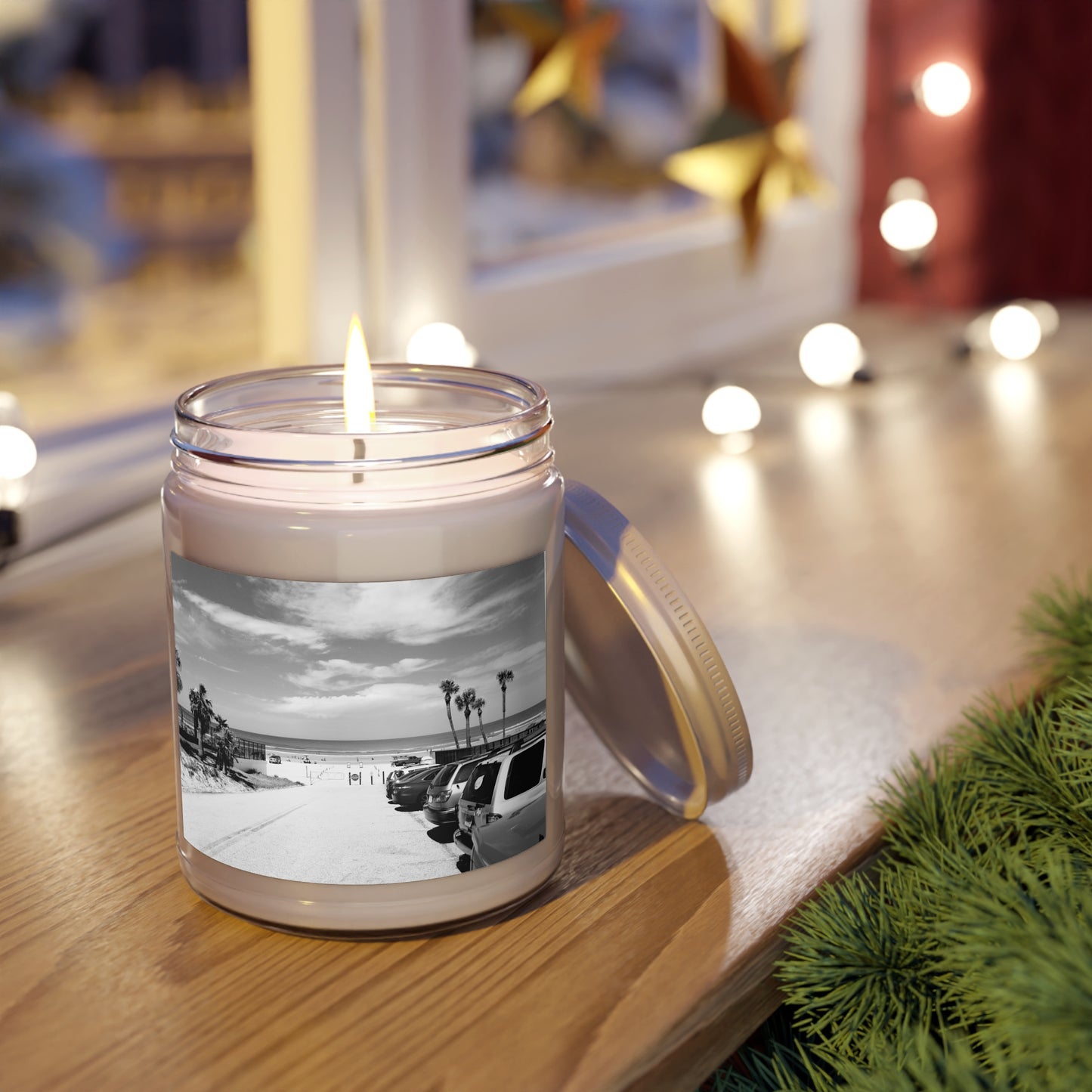 Scented Candle Day at Daytona Beach - Cozy Coastal Scented Soy Candle | Beach Vibes, Home Decor, Aromatherapy Gift, Relaxation, Housewarming