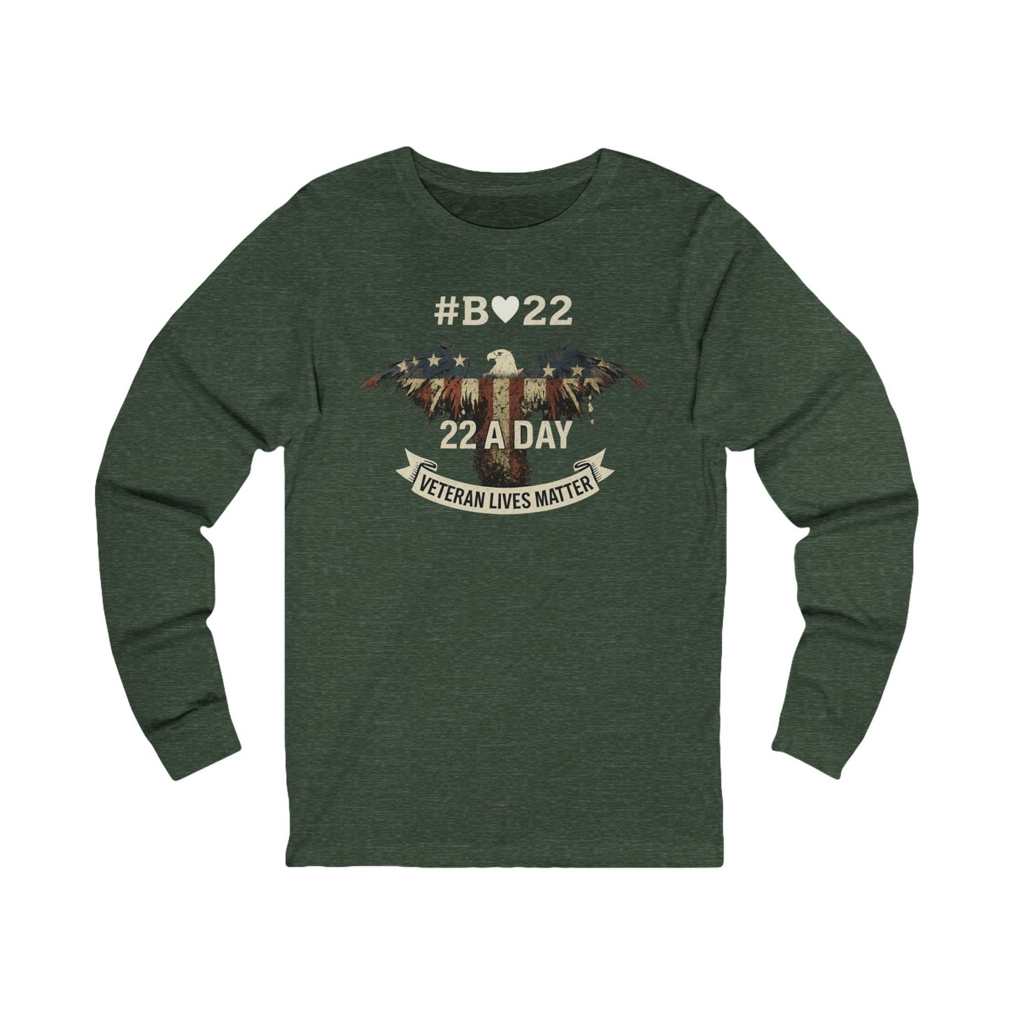 Unisex Long Sleeve Tee - Veteran Lives Matter Shirt, Comfortable Casual Wear, Memorial Day Gift, Patriotic Apparel, Support Mental [...]