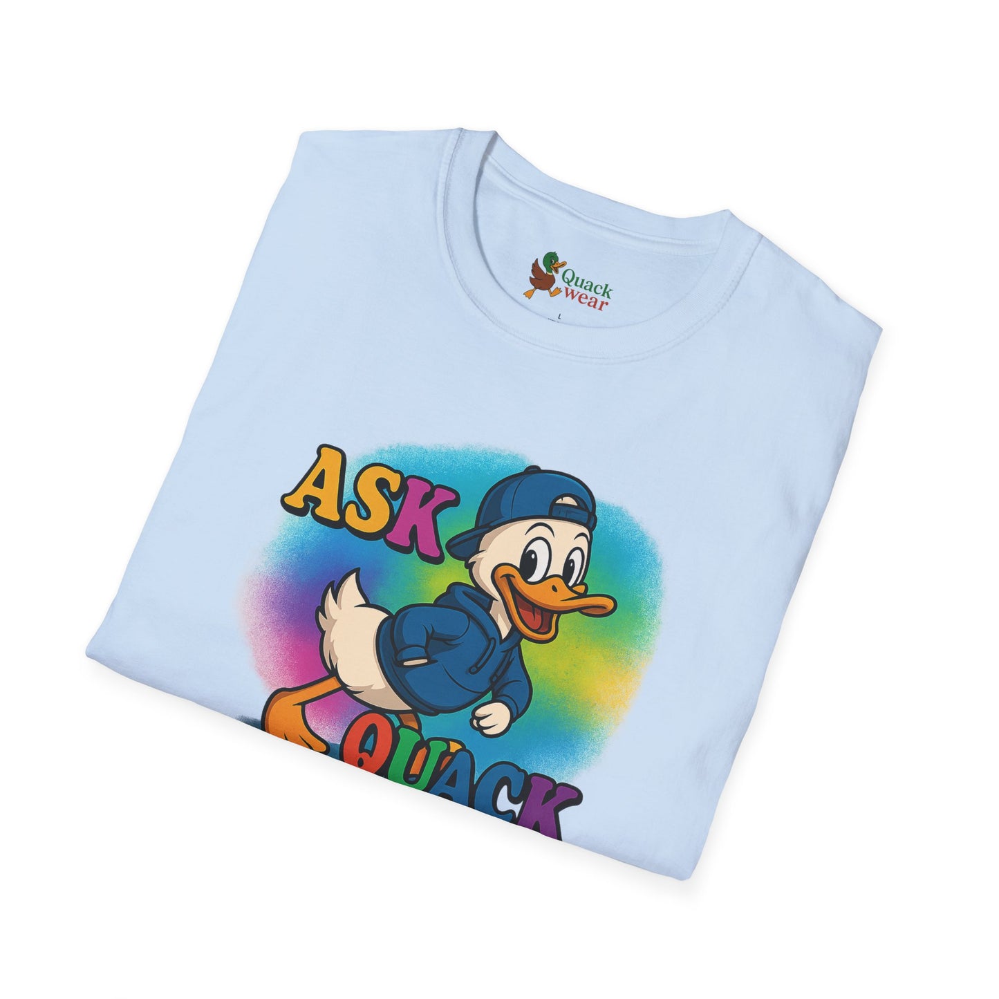 Ask Quack Quirky Duck Humor T-Shirt