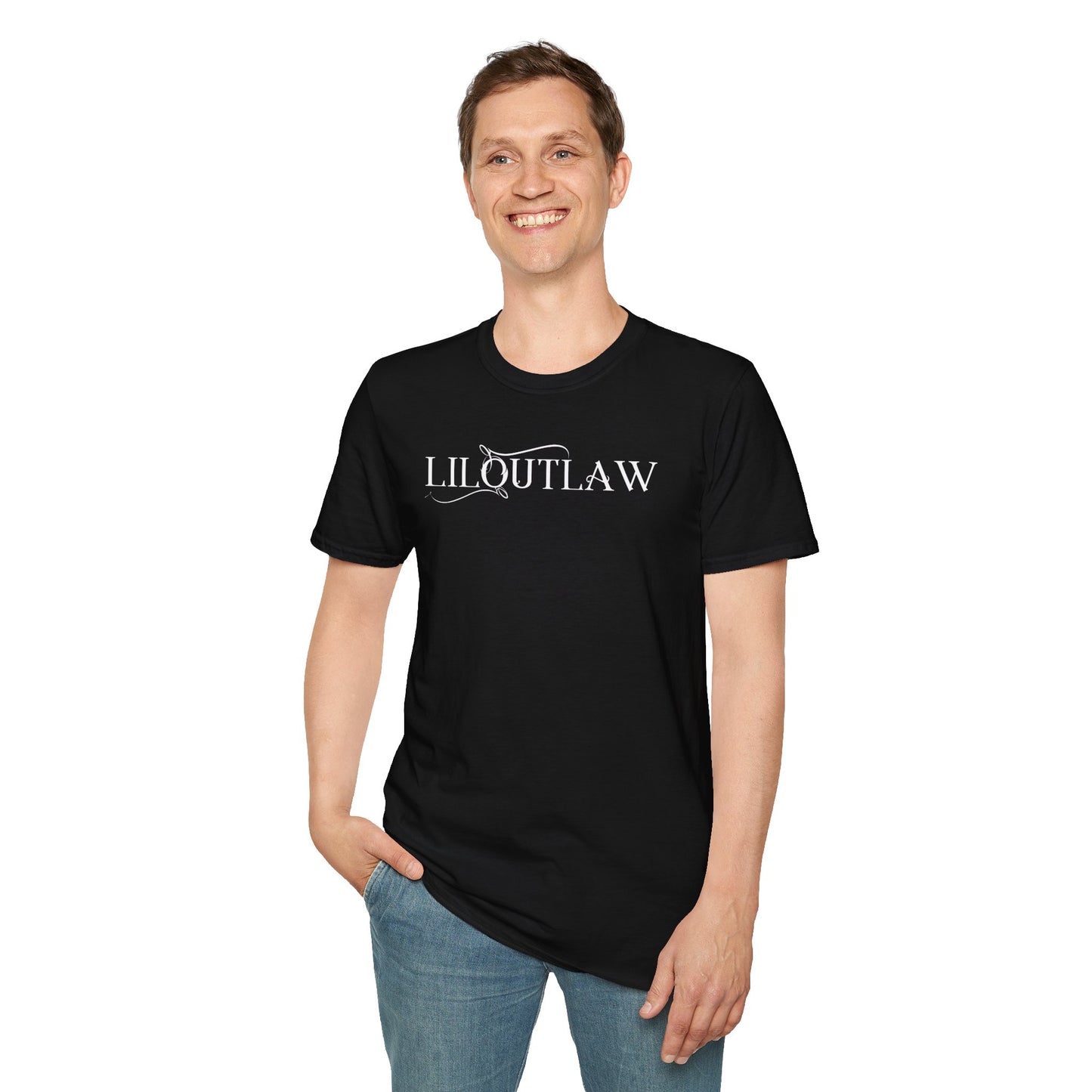 Lil Outlaw Graphic Tee, Music Lover Gift, Street Style Shirt, Casual Wear, Unisex Tshirt