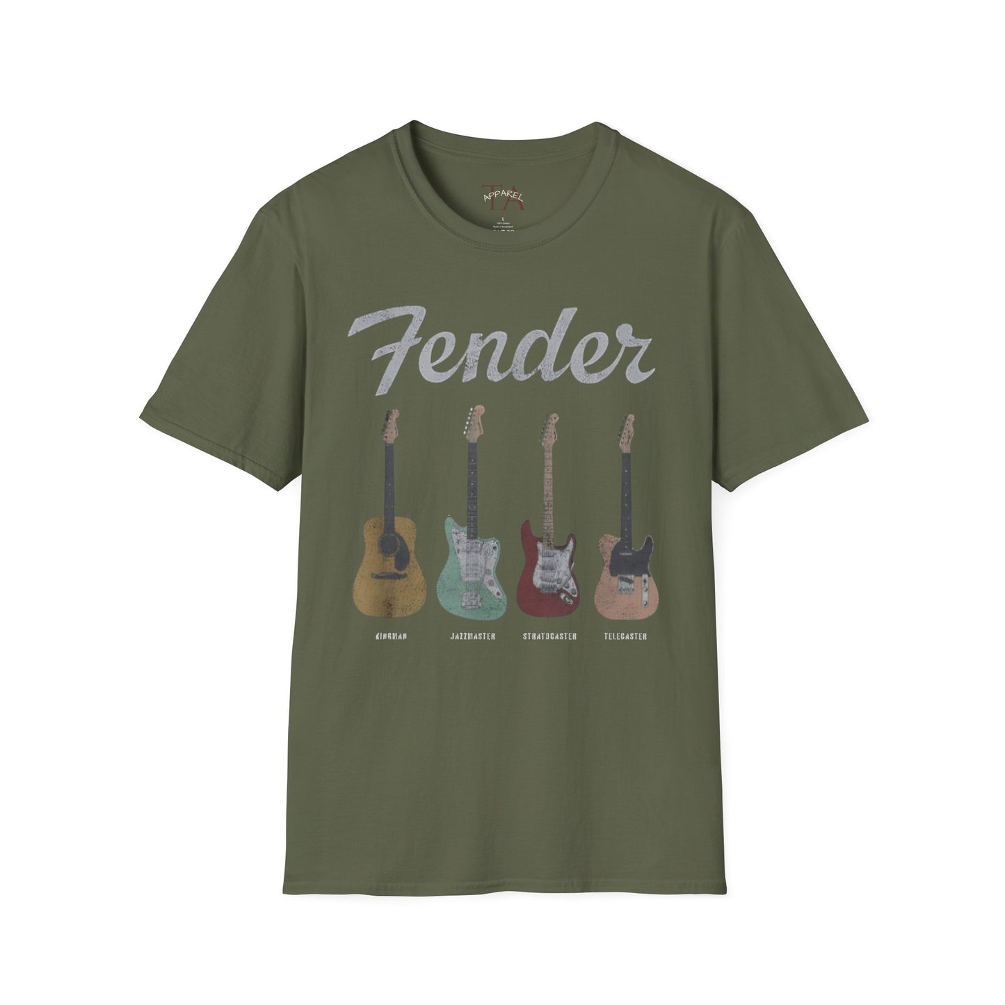 Guitar Lovers T-Shirt - Vintage Style Rock Band Tee
