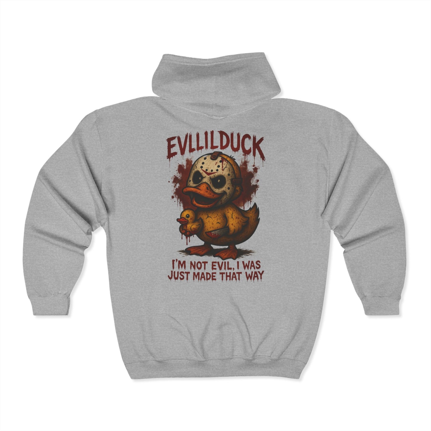 Evllilduck Unisex Hoodie | Funny Halloween Sweatshirt
