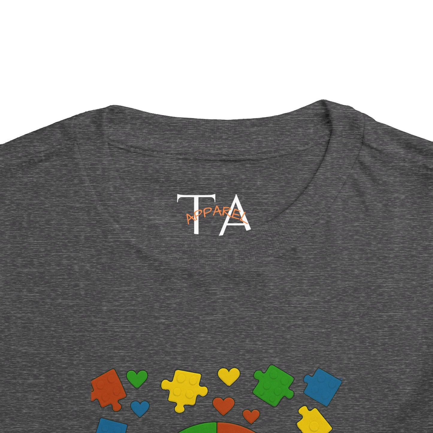 Autism Inspirational Tee - 'Fearfully and Wonderfully Made' - Toddler T-Shirt -  Cute Gift for Kids, Baby Shower, Religious Celebrations