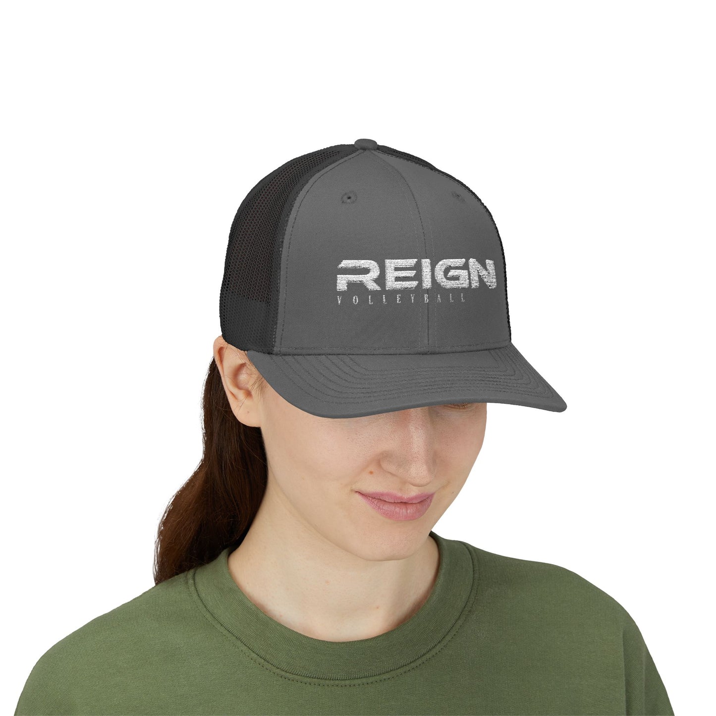 Reign Volleyball Design Stylish Snapback Cap for Volleyball Fans and Athletes