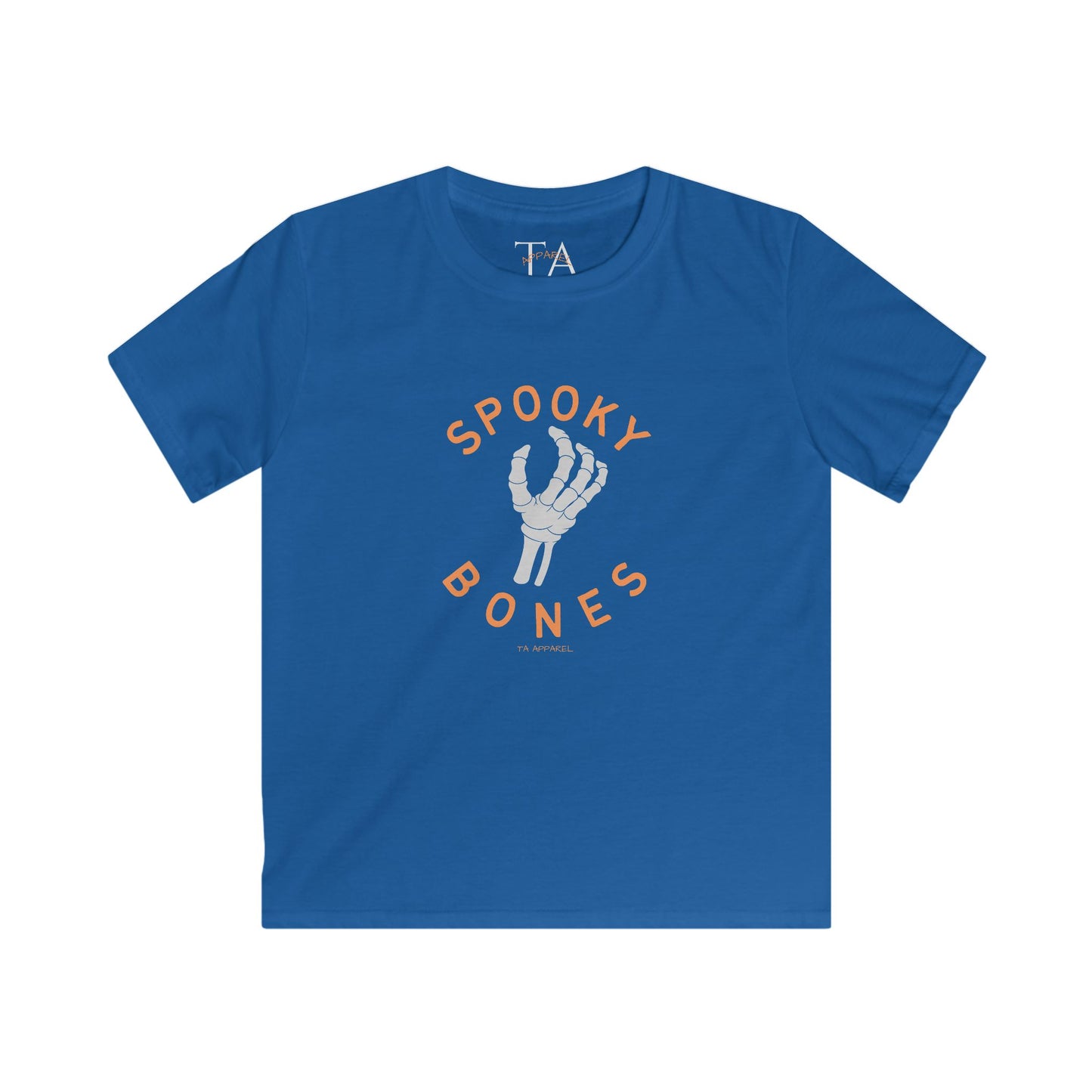 Halloween Spooky Bones Kids Tee - Halloween Shirt