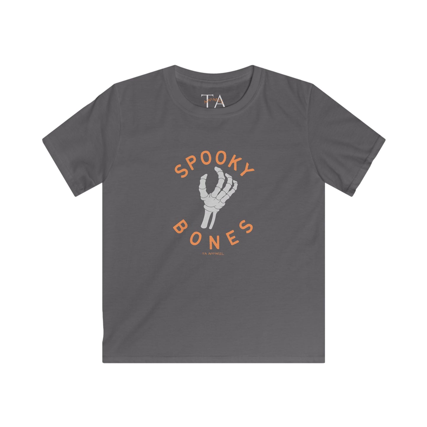 Halloween Spooky Bones Kids Tee - Halloween Shirt