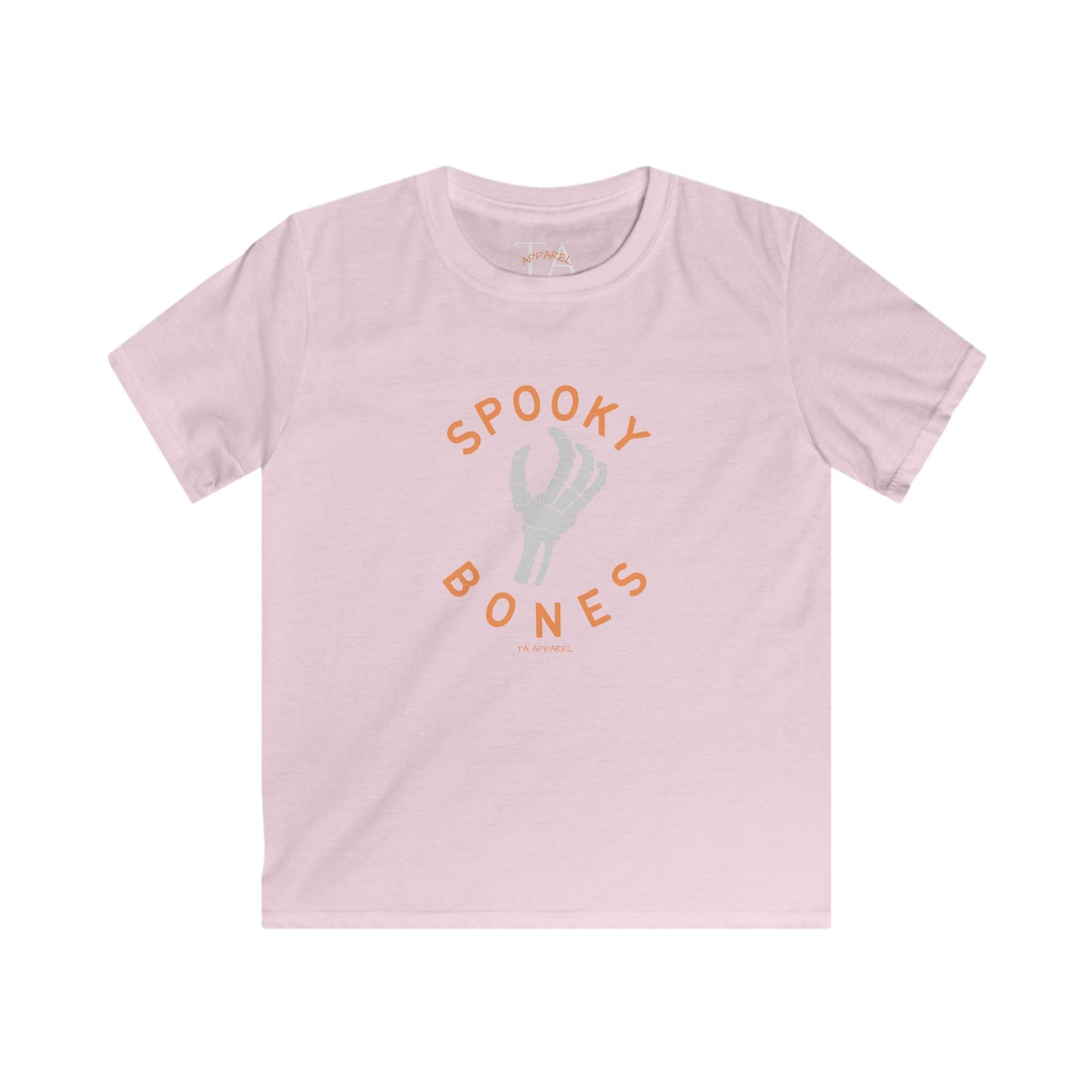 Halloween Spooky Bones Kids Tee - Halloween Shirt