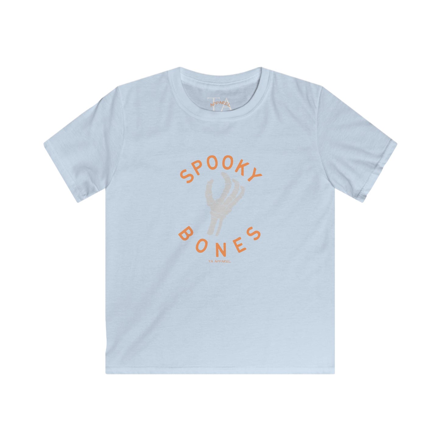Halloween Spooky Bones Kids Tee - Halloween Shirt
