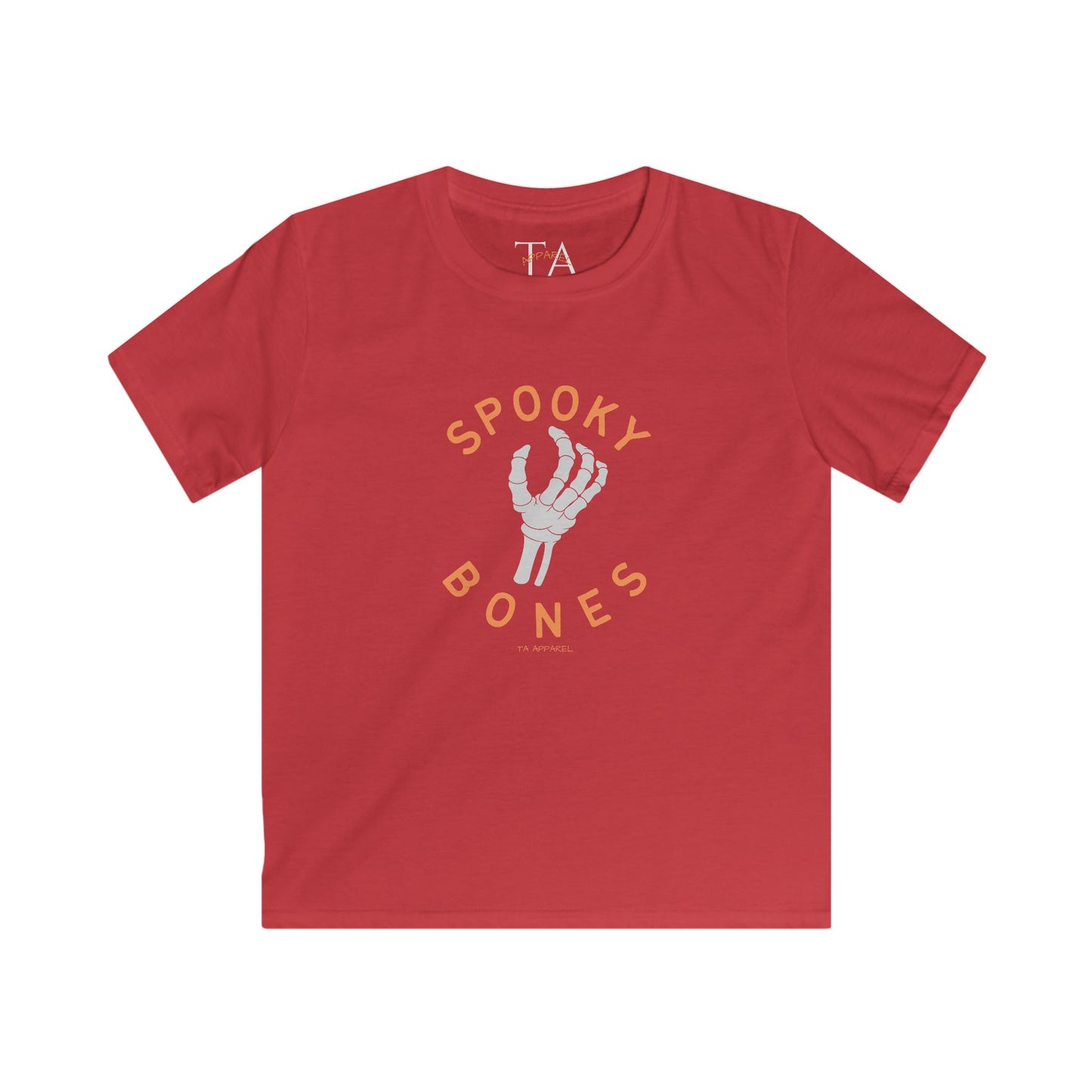 Halloween Spooky Bones Kids Tee - Halloween Shirt