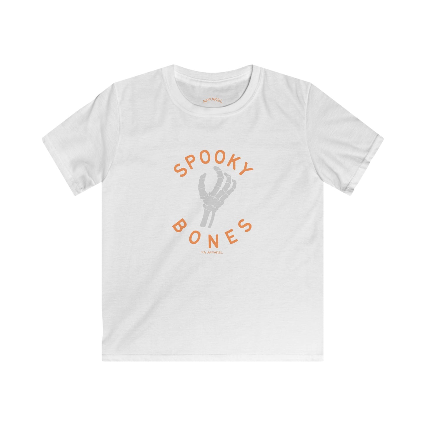 Halloween Spooky Bones Kids Tee - Halloween Shirt