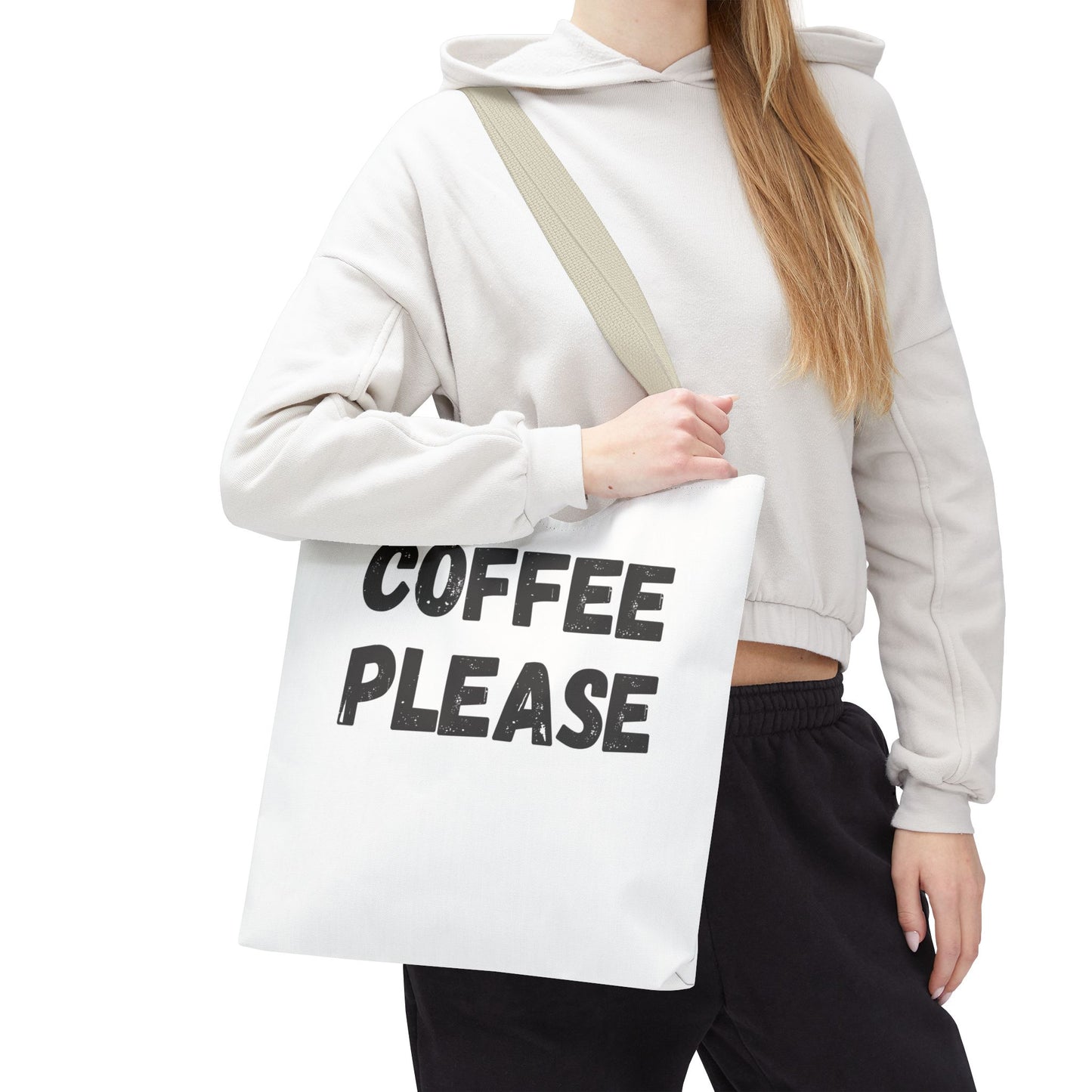 Coffee Lover Tote Bag - Perfect for Grocery, Beach, Books, Gift, Reusable Shopping