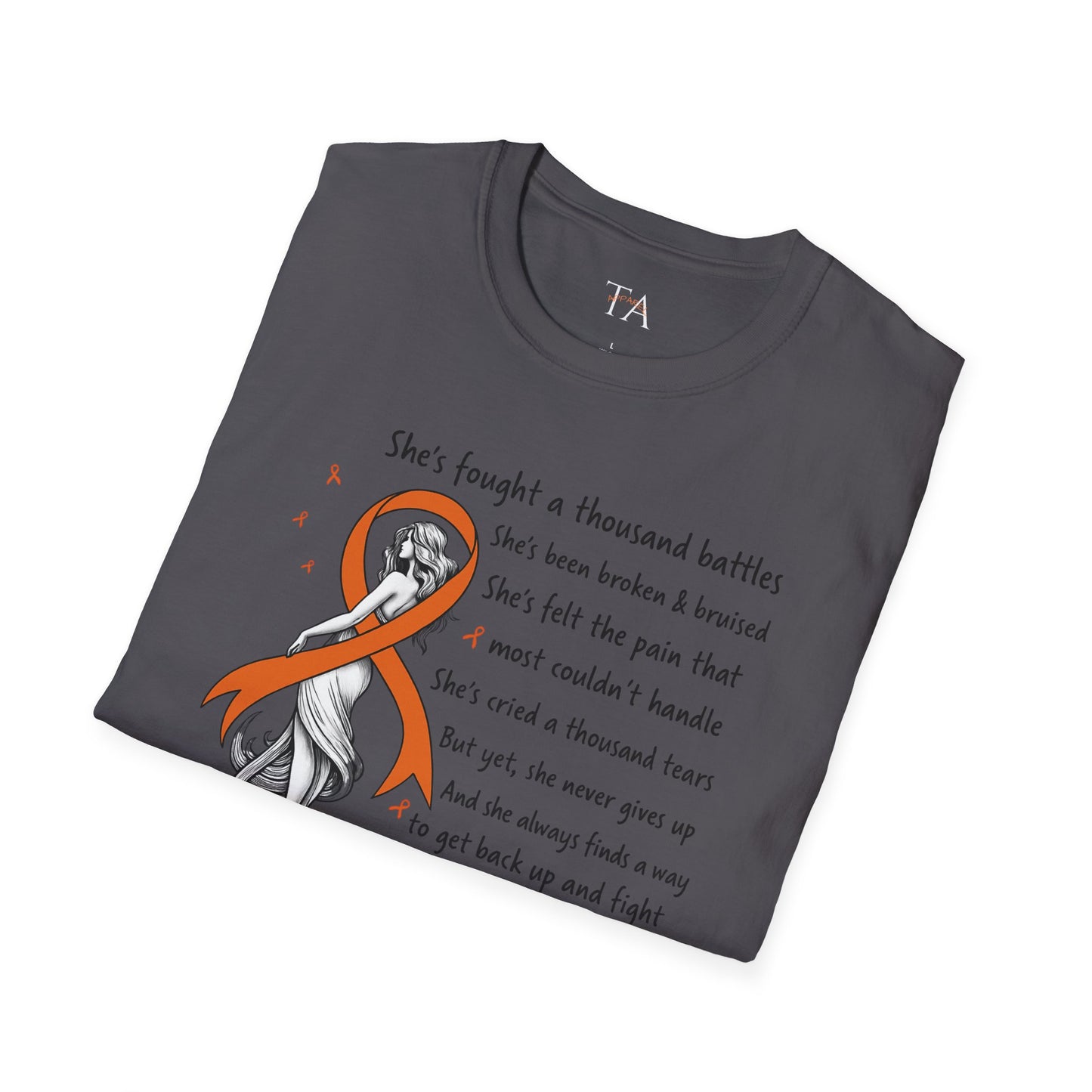 Leukemia Warrior T-Shirt - Unisex Softstyle Support Apparel