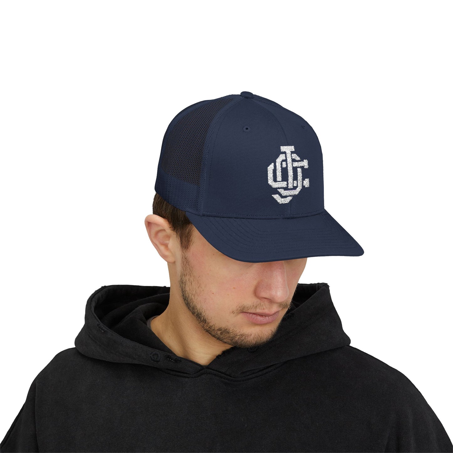 Oviedo Jeep Club Logo - Snapback Trucker Cap - Outdoor Fun Adjustable Hat
