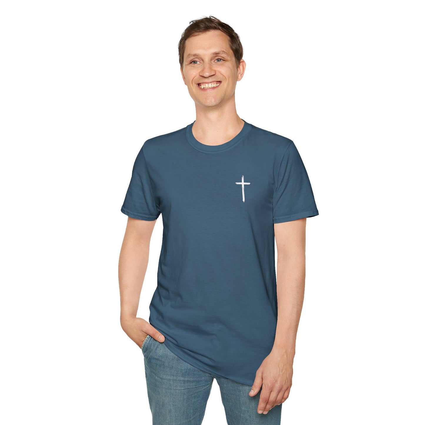 Faith-Inspired T-Shirt with Isaiah 41:10 Design - Customizable