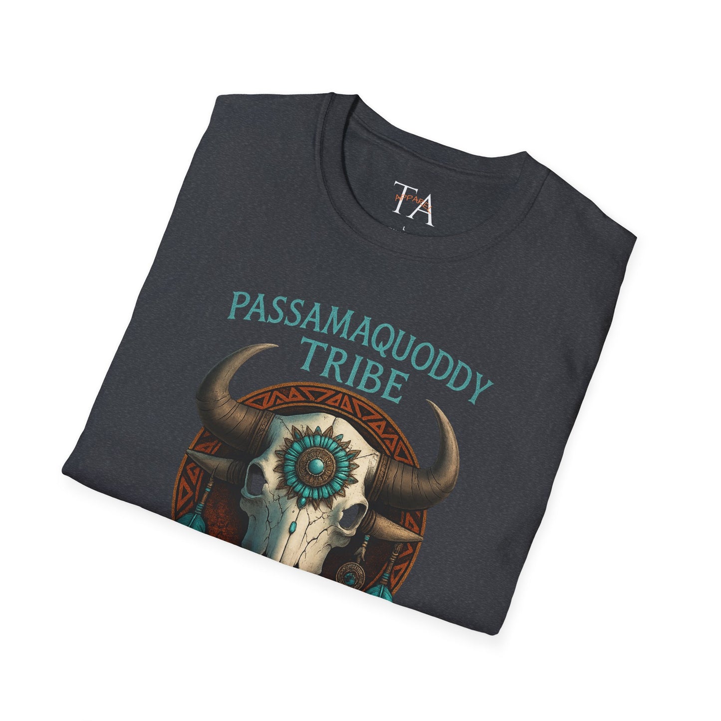 Tribal Graphic T-Shirt - Passamaquoddy Tribe Design, Gift for Adventurers