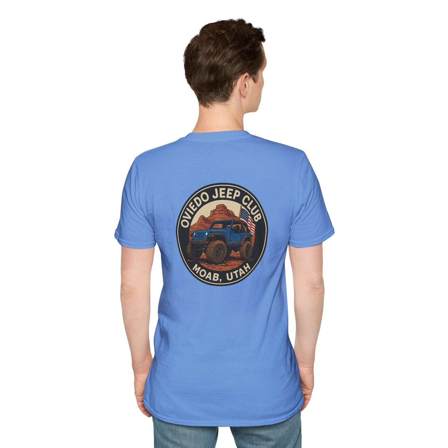 Oviedo Jeep Club Adventure Jeep Club Softstyle Unisex Tee