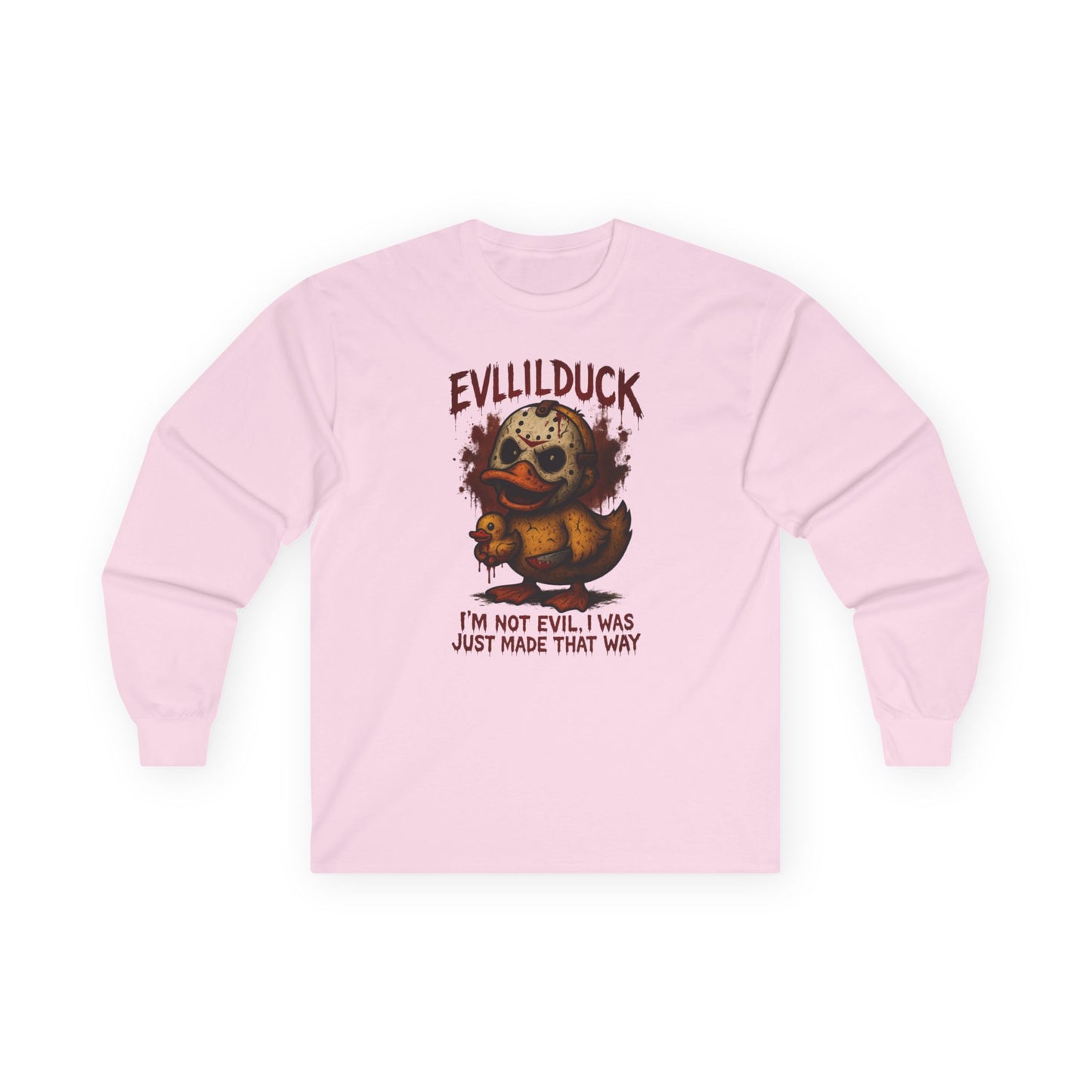 Evllilduck Long Sleeve Tee - Halloween Costume & Birthday Gift