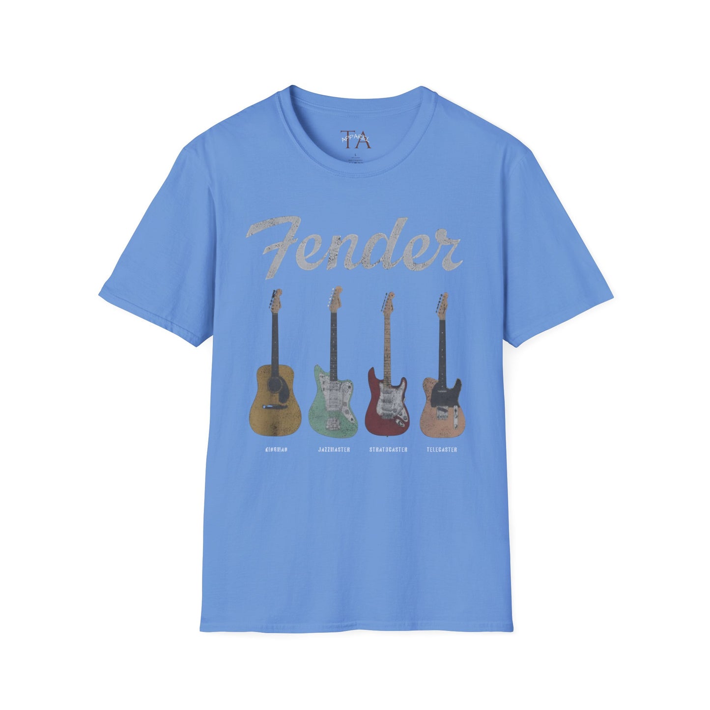 Guitar Lovers T-Shirt - Vintage Style Rock Band Tee
