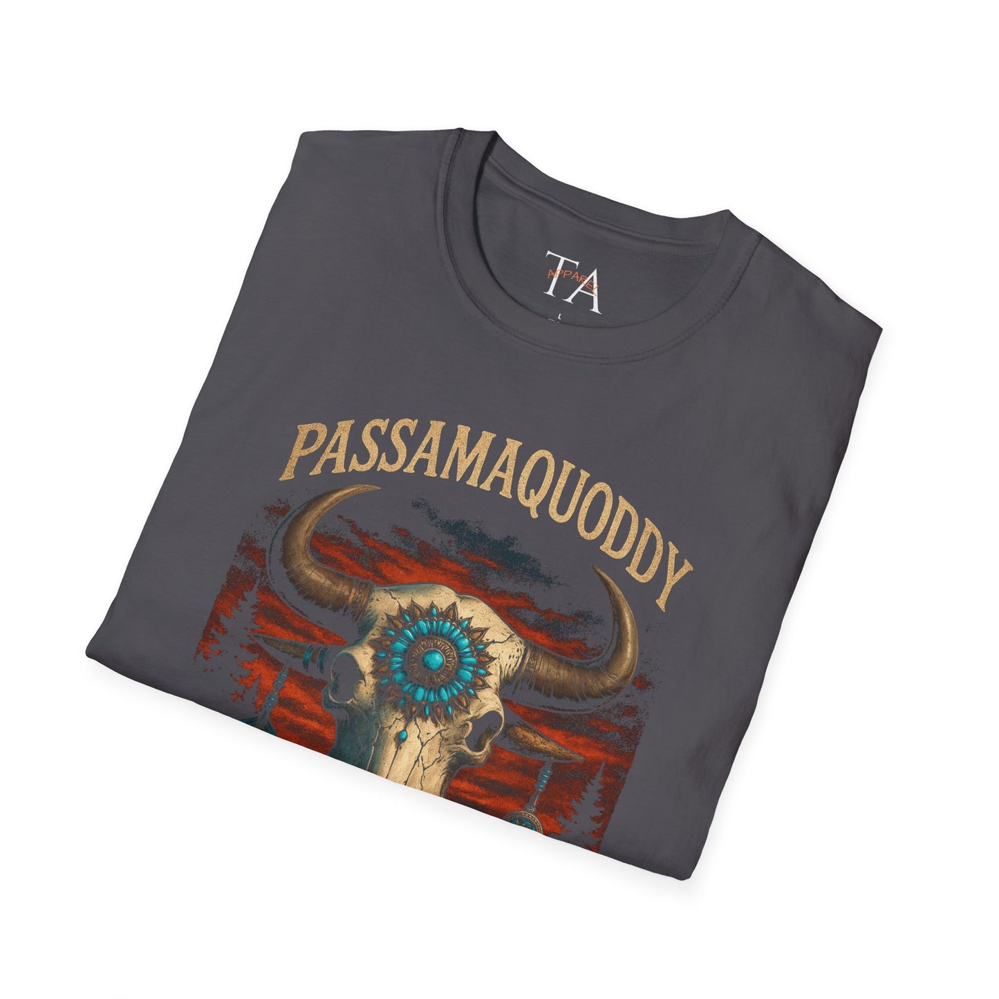 Tribal Graphic T-Shirt - Passamaquoddy Tribe Design3, Gift for Adventurers