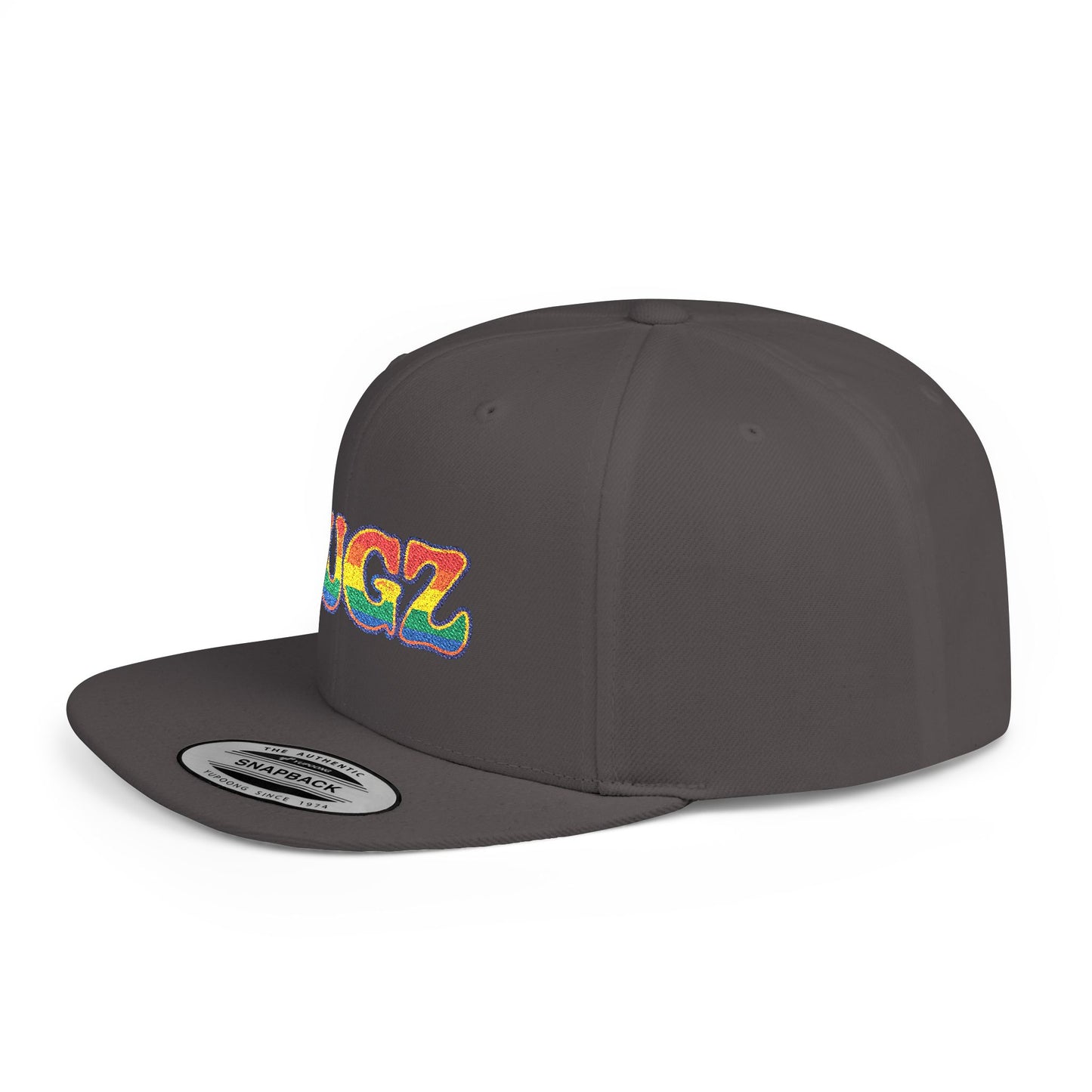 NUGZ Flat Bill Snapback | Trendy Festival Cap
