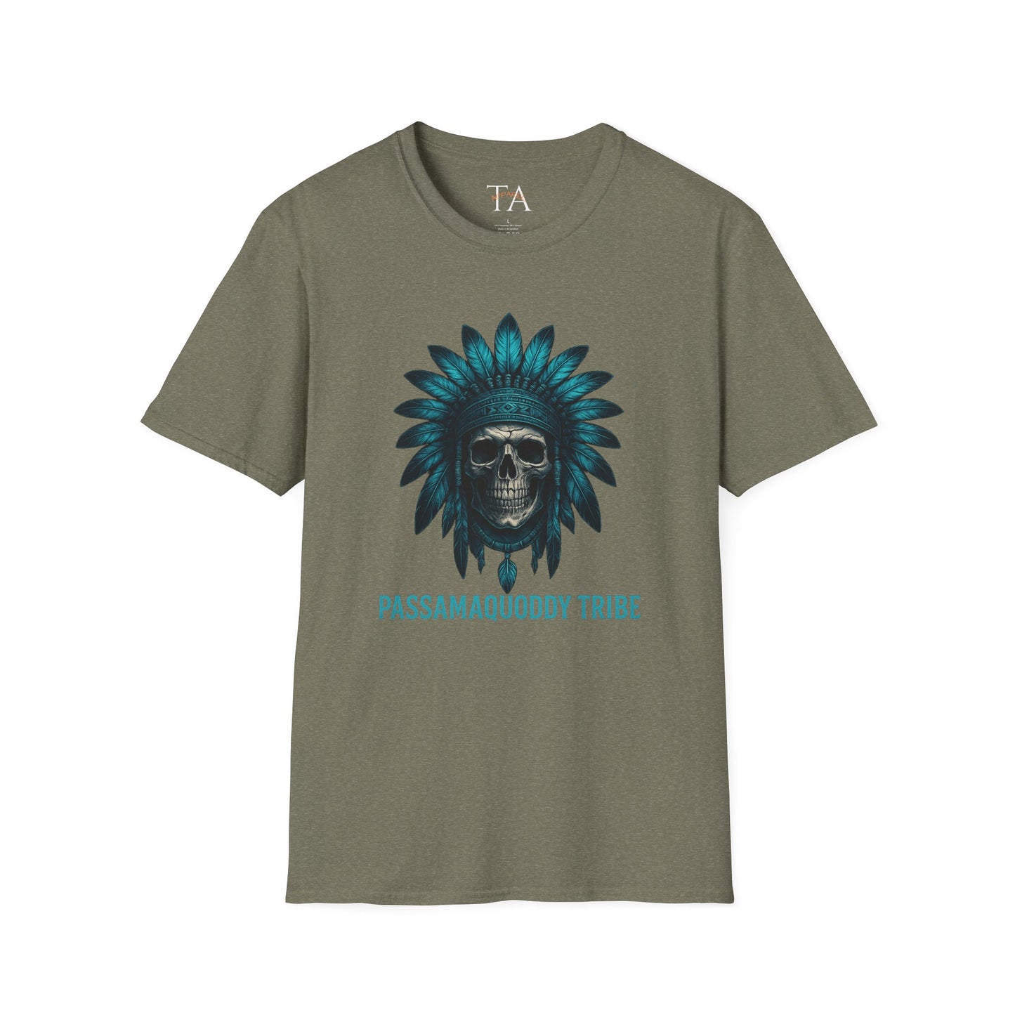 Tribal Graphic T-Shirt - Passamaquoddy Tribe Design5, Gift for Adventurers