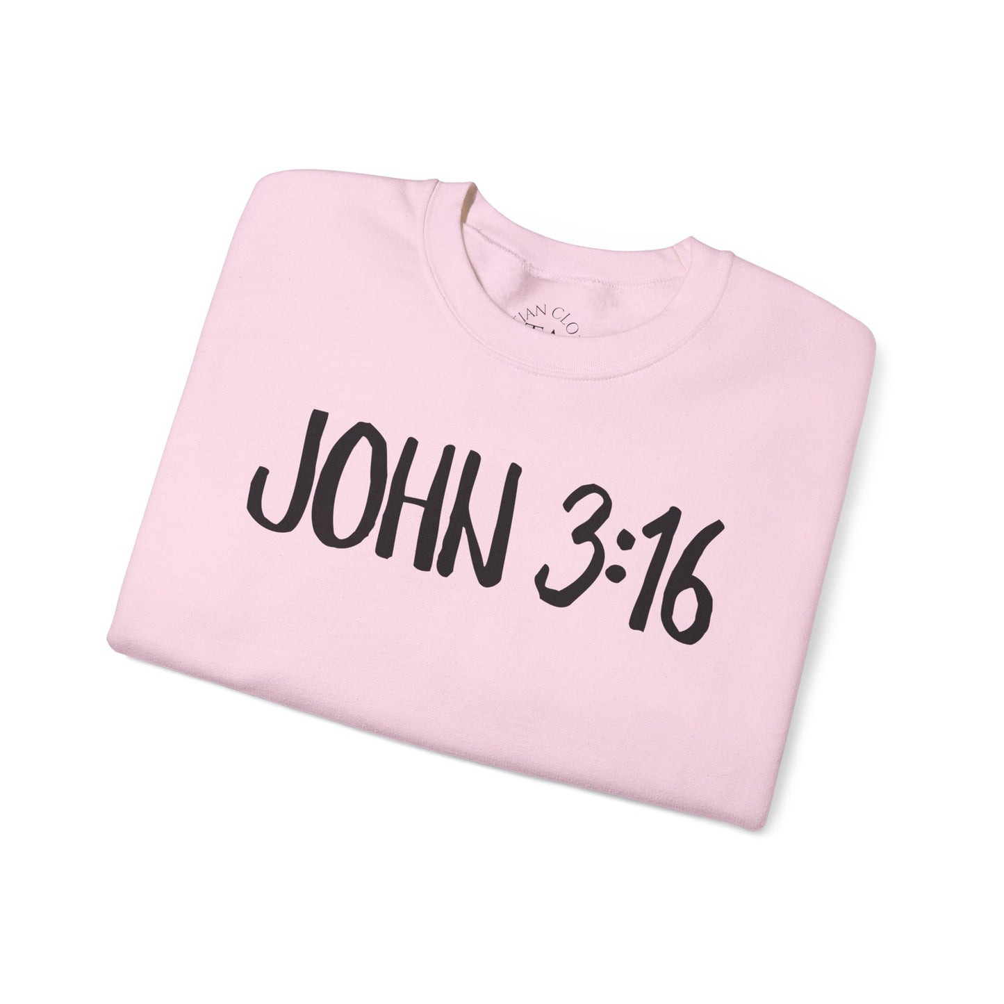 Faith Inspired John 3:16 Crewneck Sweatshirt