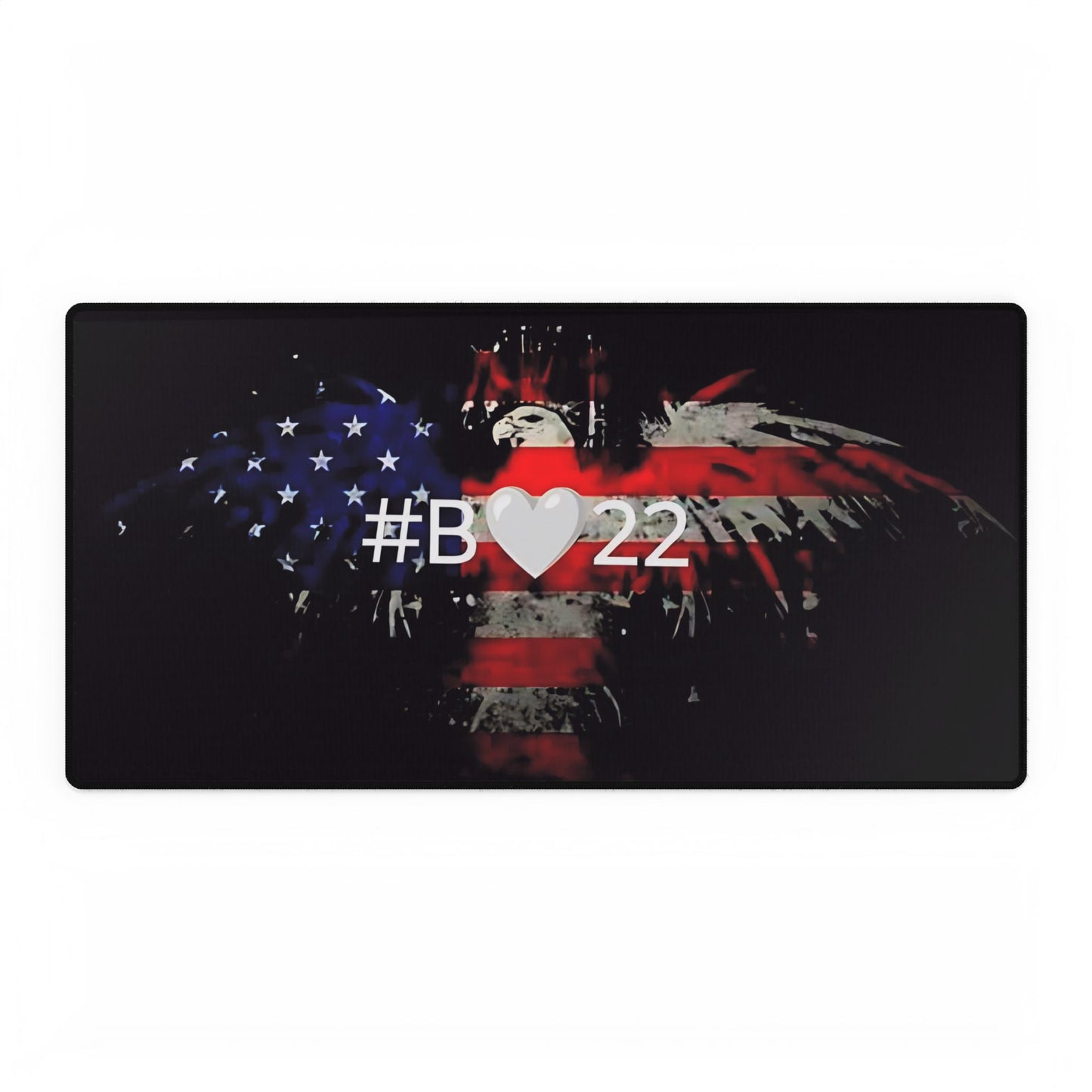 Patriotic Gamer Desk Mats - Motivational Workspace Decor - Veterans Lives Matter