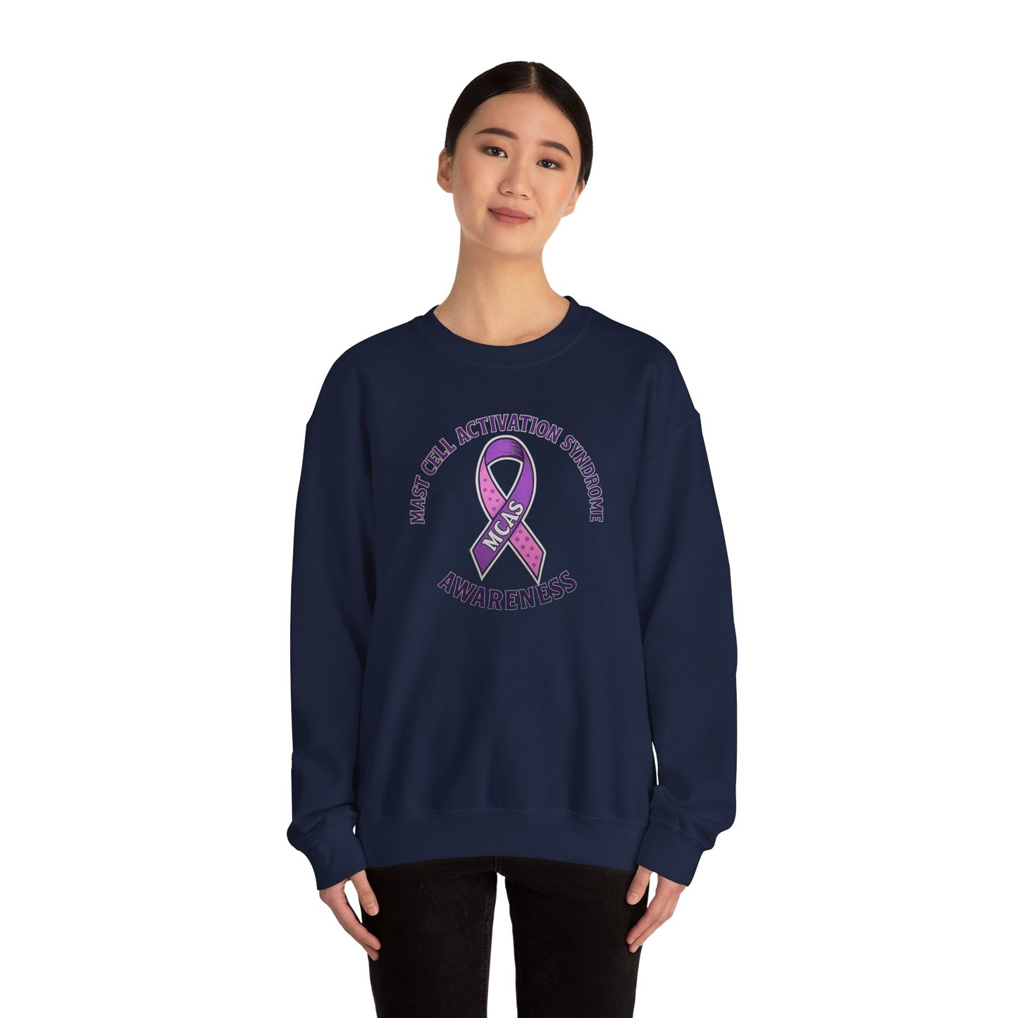 Mast Cell Activation Syndrome Awareness Crewneck Sweatshirt
