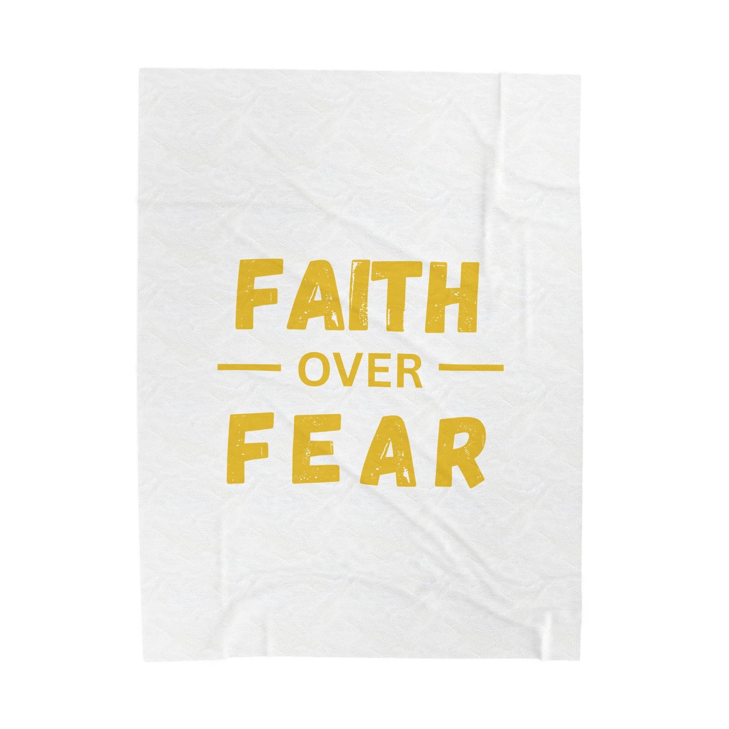 Faith Inspired Faith Over Fear Cozy Velveteen Plush Blanket with Motivational Quote - Perfect for Home Decor, Gifts, and Comfort, Faith over Fear, Inspirational [...]