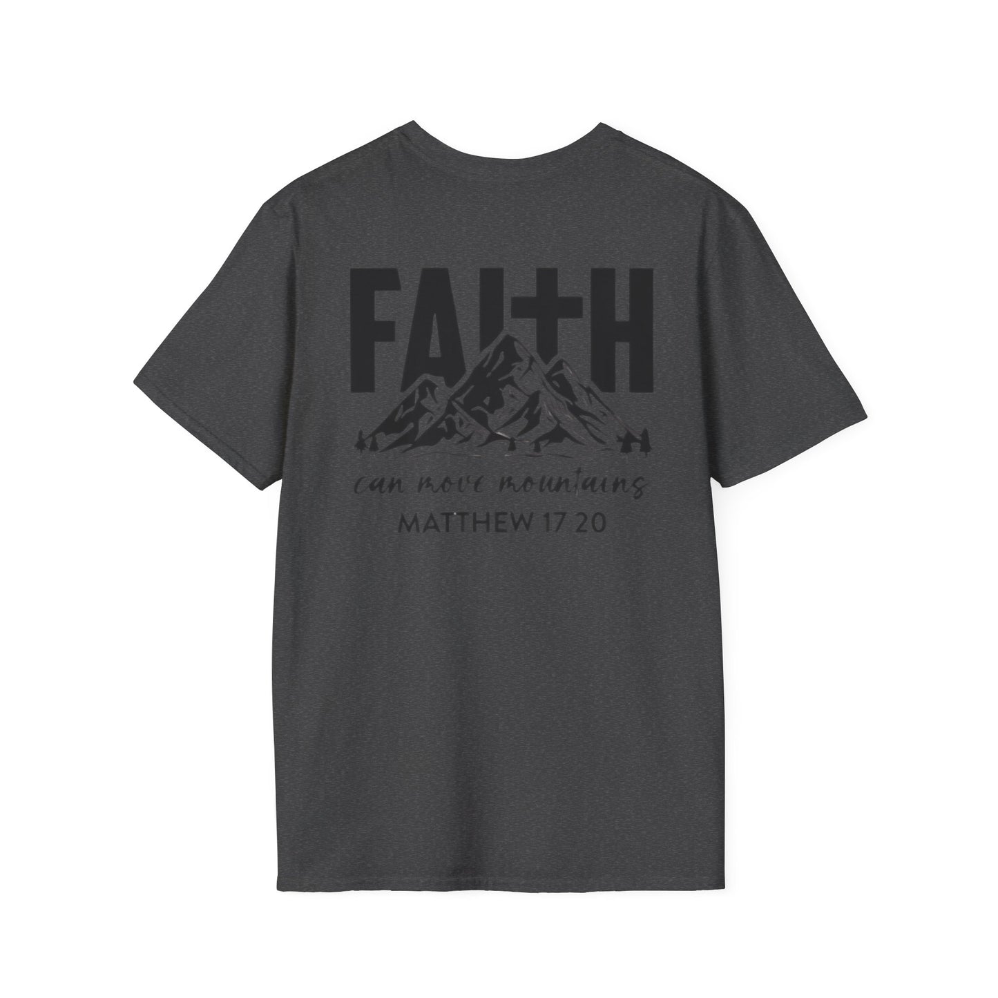 Faith-Inspired Unisex T-Shirt - Motivational Tee - Faith Can Move Mountains