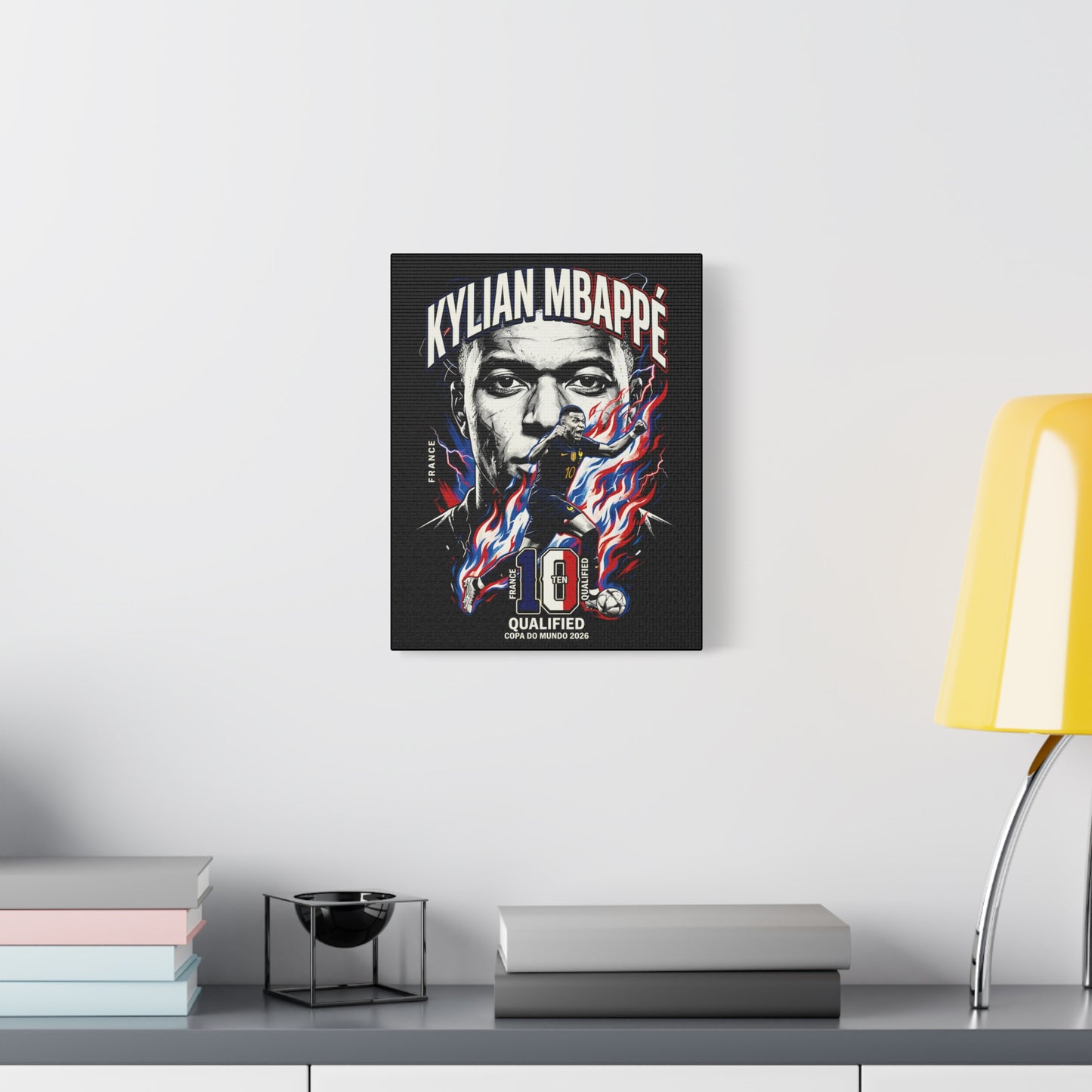 Mbappe - Matte Canvas, Stretched, 1.25"