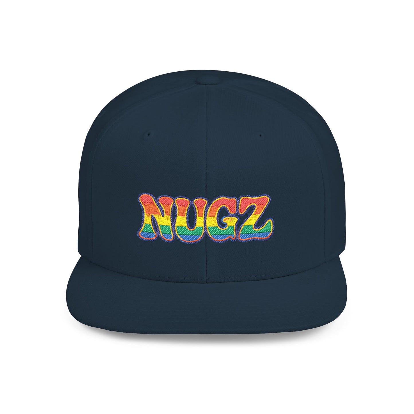 NUGZ Flat Bill Snapback | Trendy Festival Cap