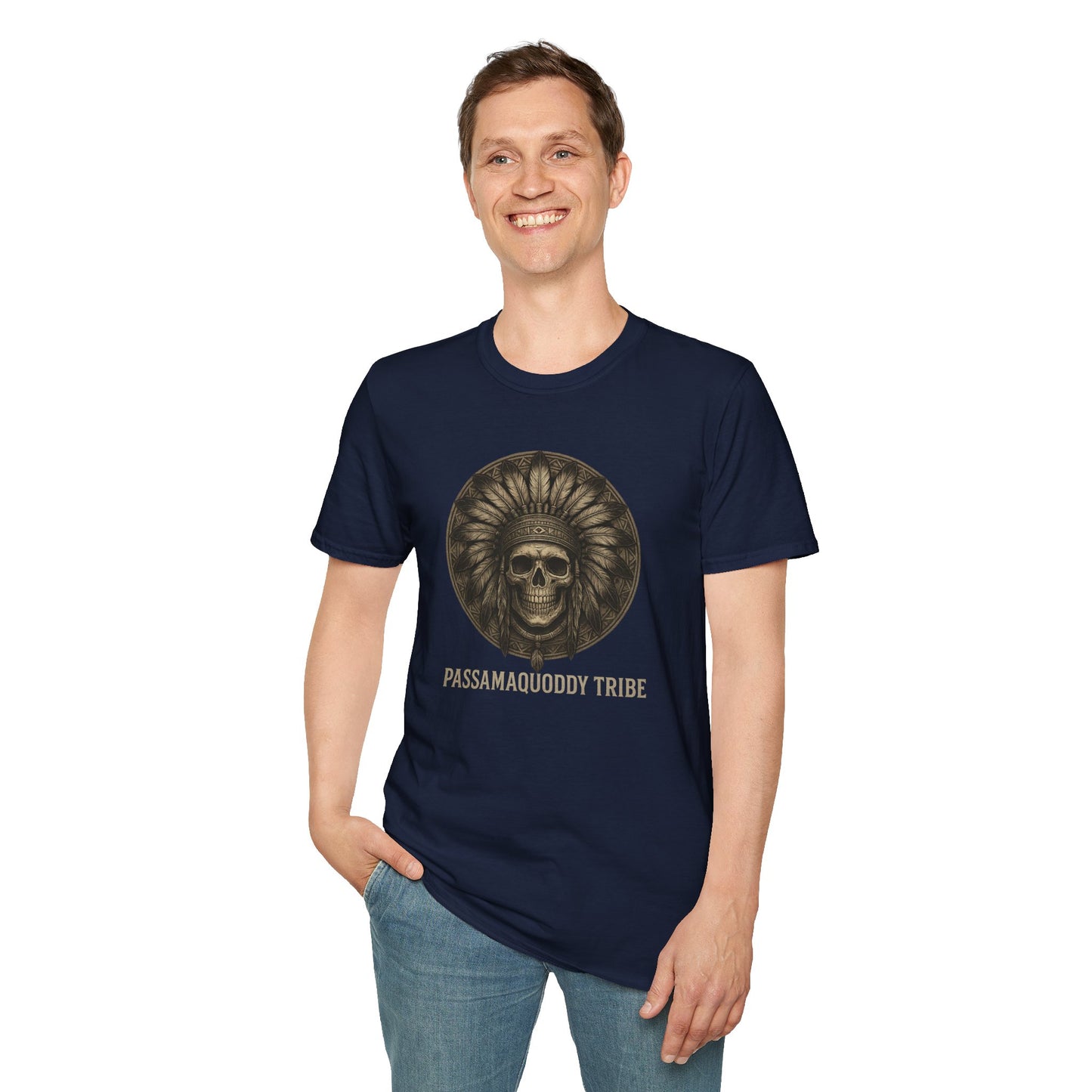Tribal Graphic T-Shirt - Passamaquoddy Tribe Design6, Gift for Adventurers