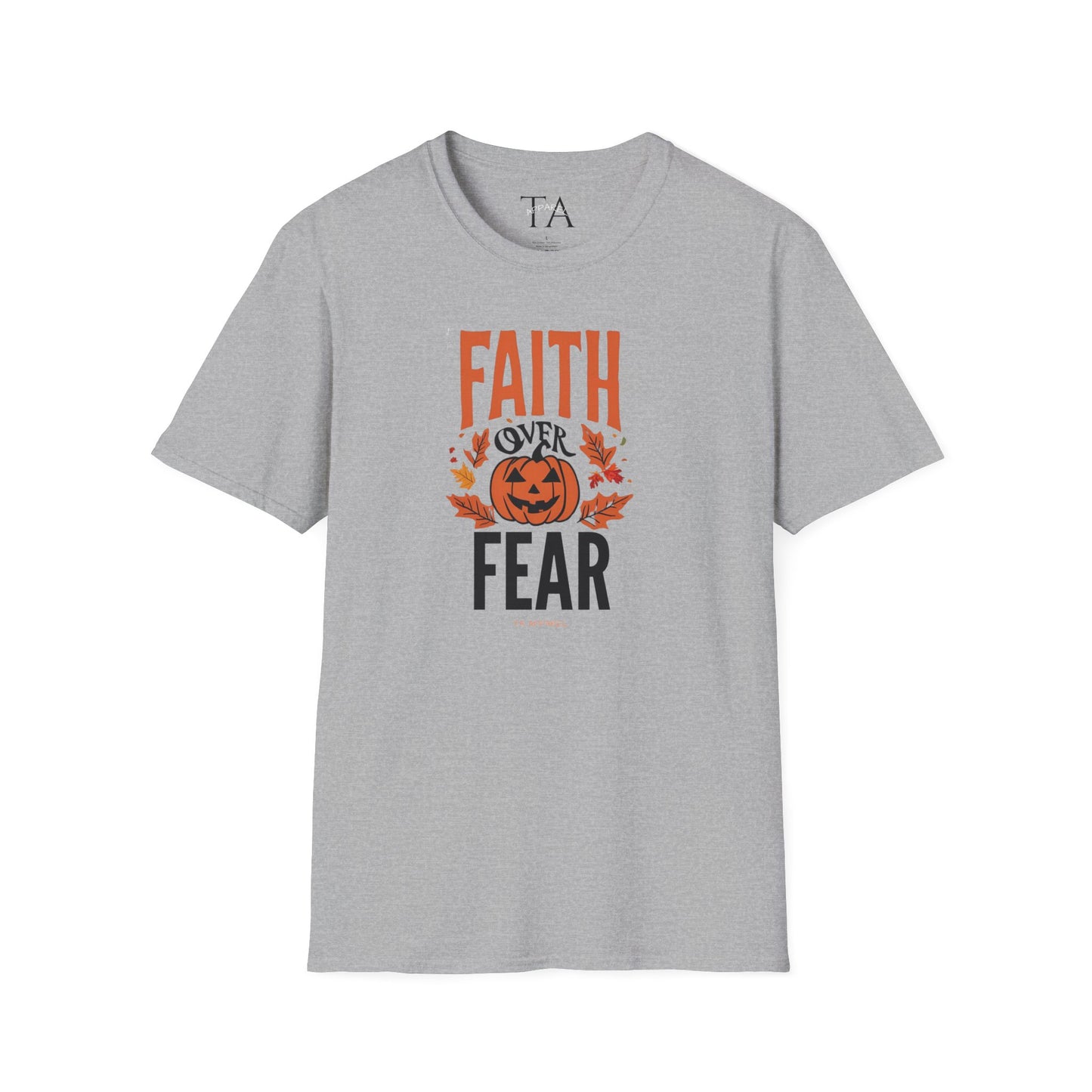 Faith Inspired Halloween T-Shirt "Faith Over Fear"