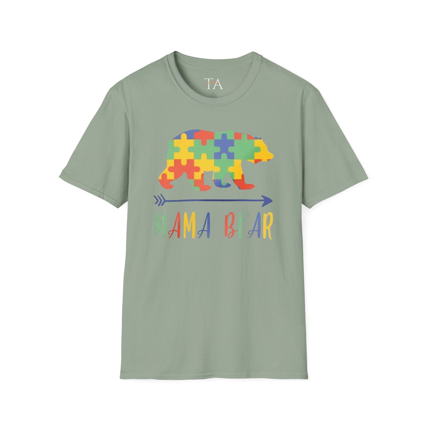 Autism Awareness - MAMA Bear Autism T-Shirt