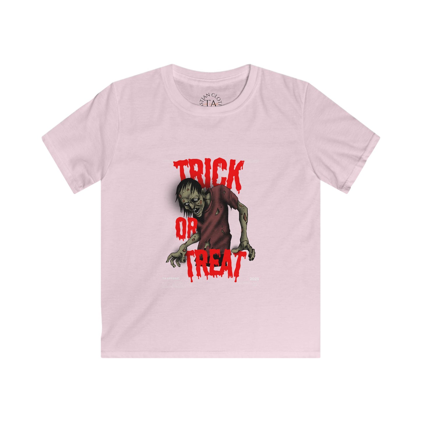 Halloween Spooky Kids Tee, Trick or Treat, Kids Clothing