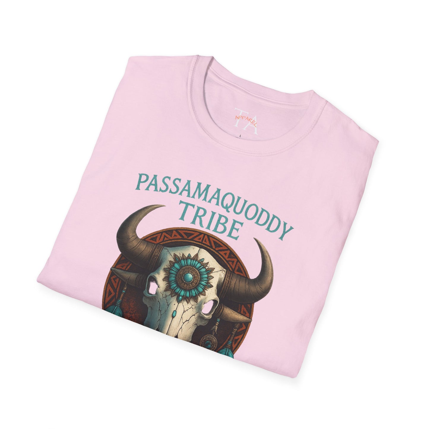 Tribal Graphic T-Shirt - Passamaquoddy Tribe Design, Gift for Adventurers