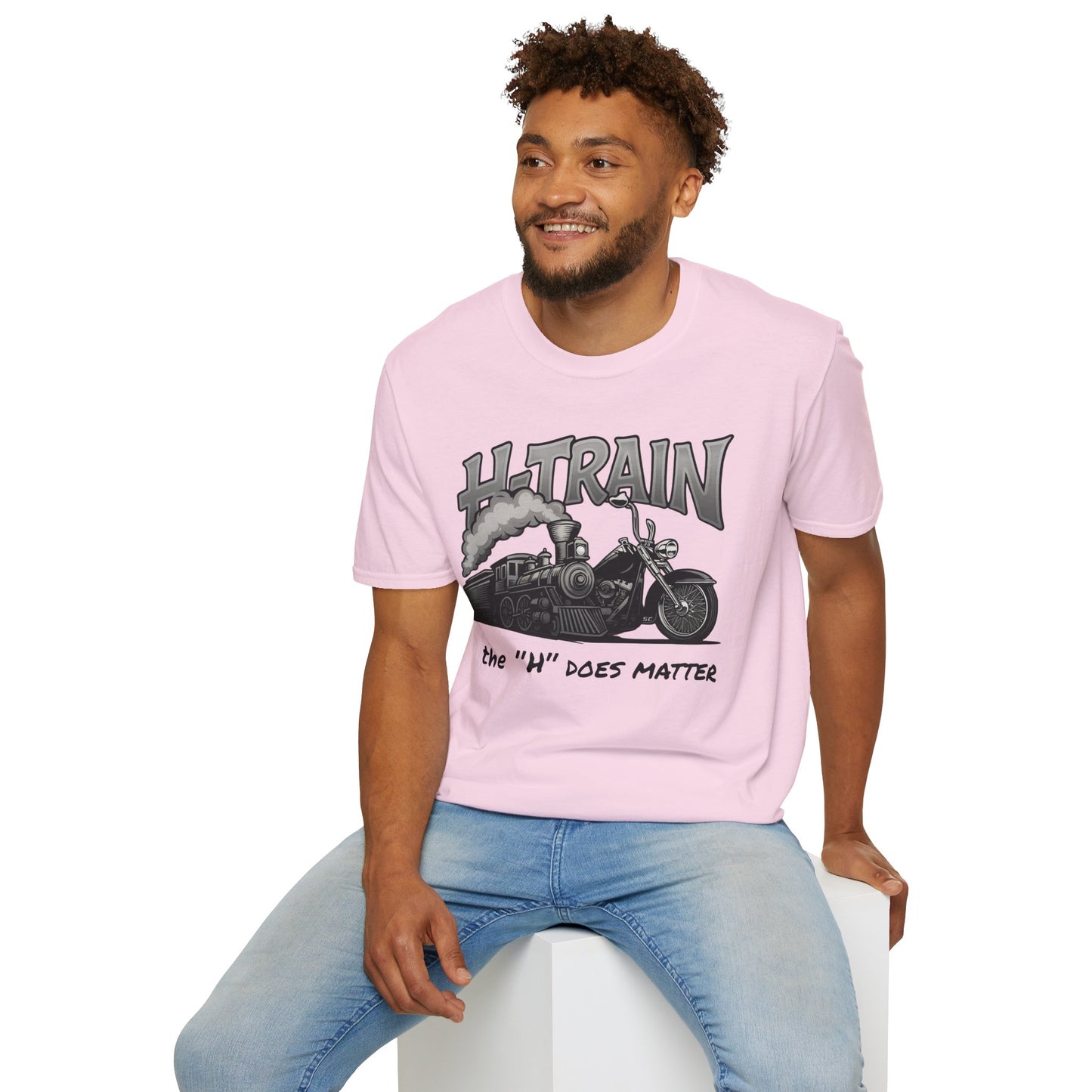 H-Train Vintage Unisex T-Shirt | Cool Gifts for Motorcycle Lovers