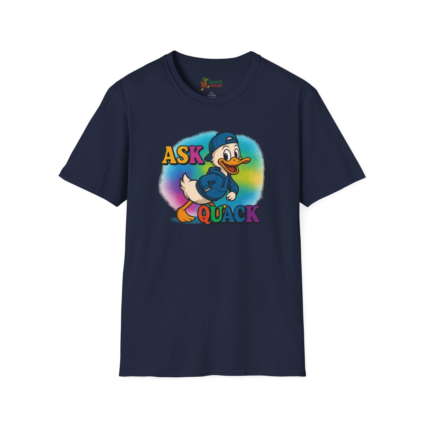 Ask Quack Quirky Duck Humor T-Shirt
