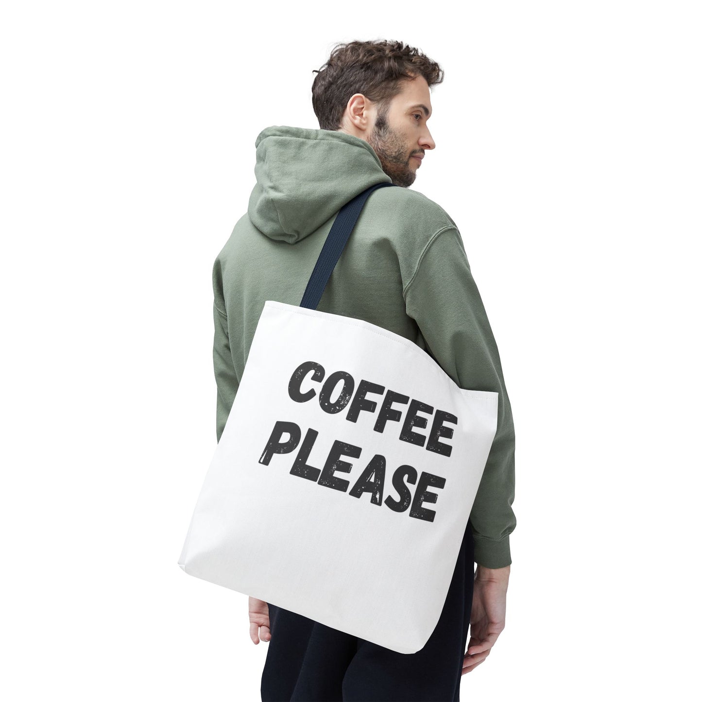 Coffee Lover Tote Bag - Perfect for Grocery, Beach, Books, Gift, Reusable Shopping
