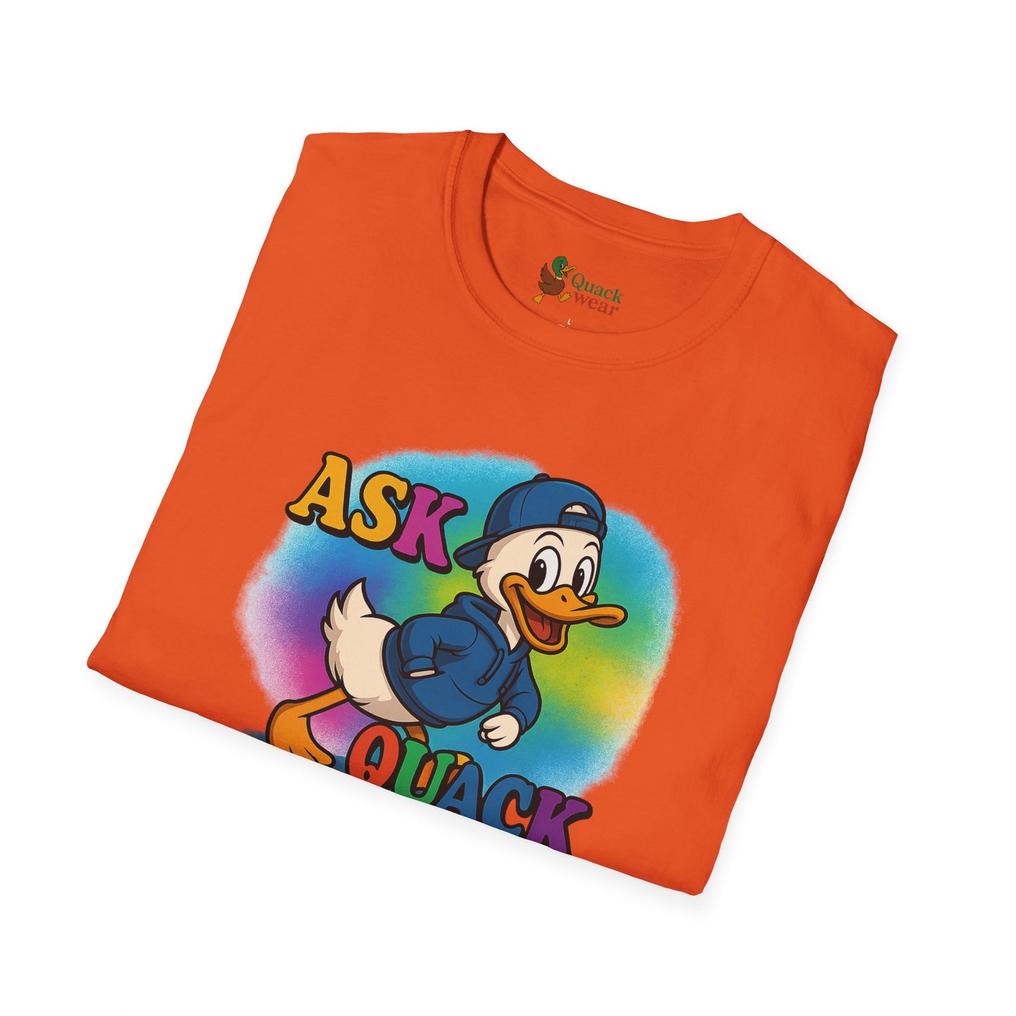 Ask Quack Quirky Duck Humor T-Shirt