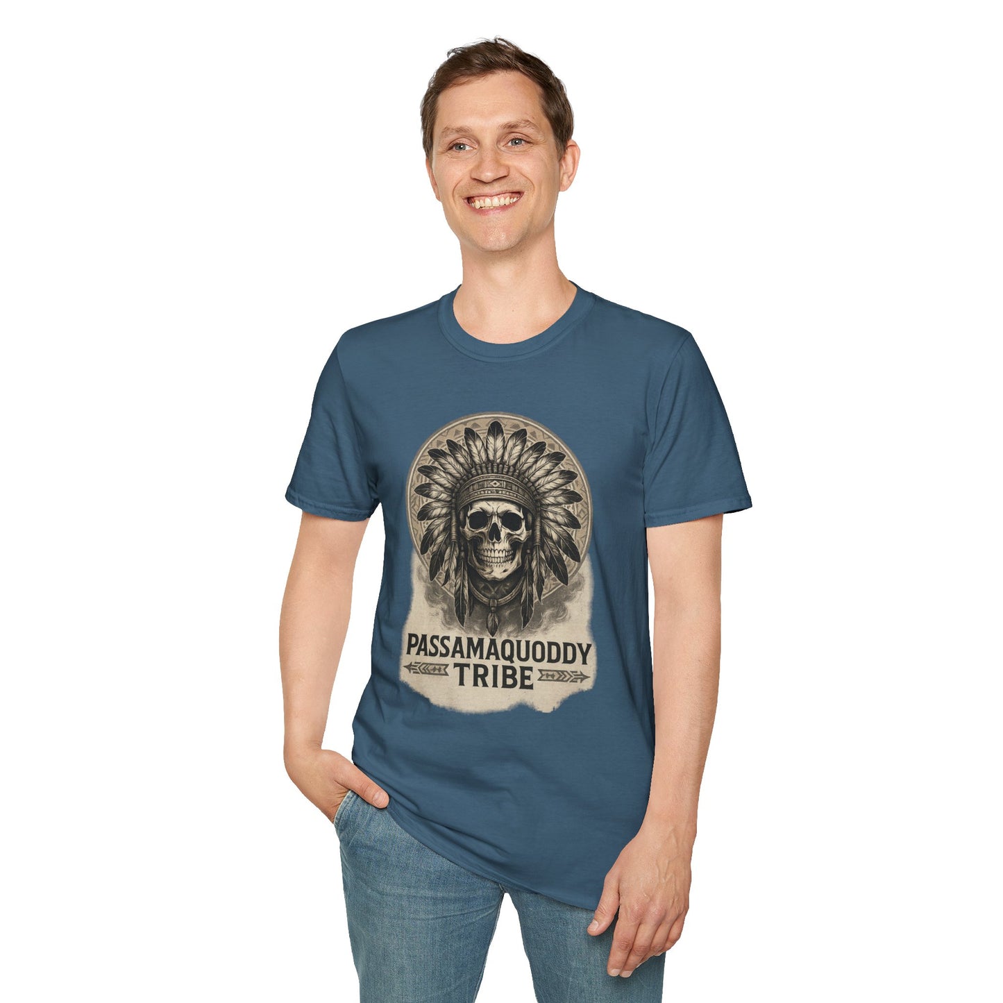 Tribal Graphic T-Shirt - Passamaquoddy Tribe Design9, Gift for Adventurers