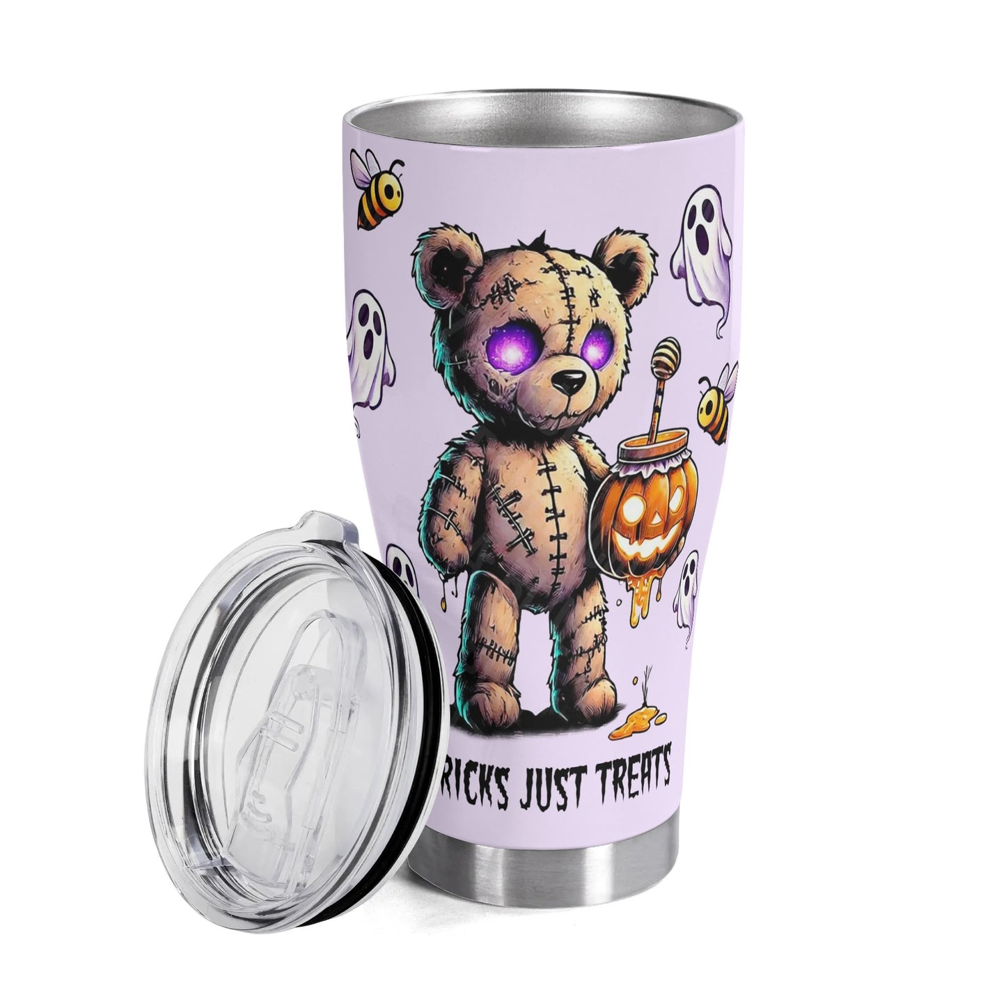 3D Personalized Halloween Stainless Steel Tumbler 30oz Printed Cup Gift