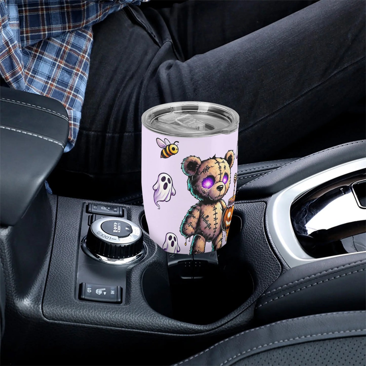 3D Personalized Halloween Stainless Steel Tumbler 30oz Printed Cup Gift