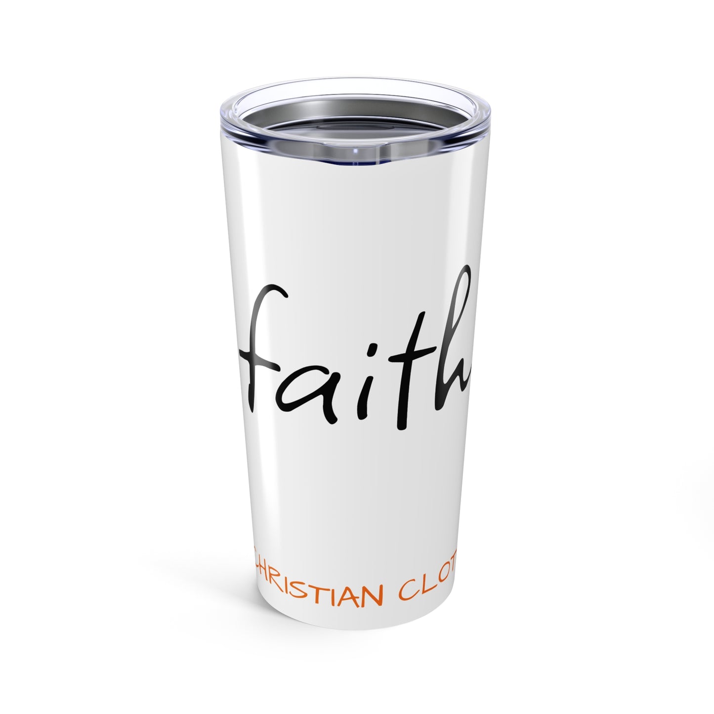 Tumbler 20oz Inspirational Faith Travel Mug, Motivational Drinkware, Gift for Encouragement, Christian Gifts for Her