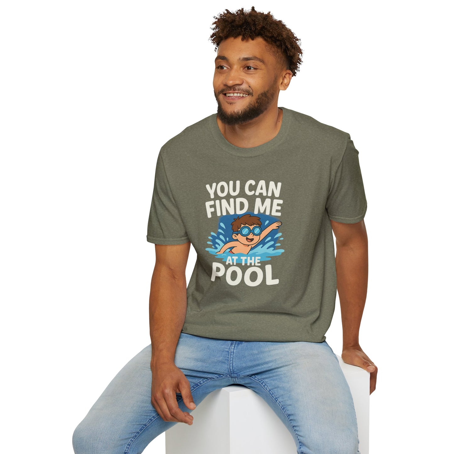 Kids Summer Pool Tee, Fun Tee for Boys, Kids Fashion, Summer Apparel, Pool Party Shirt, Swimwear Gift