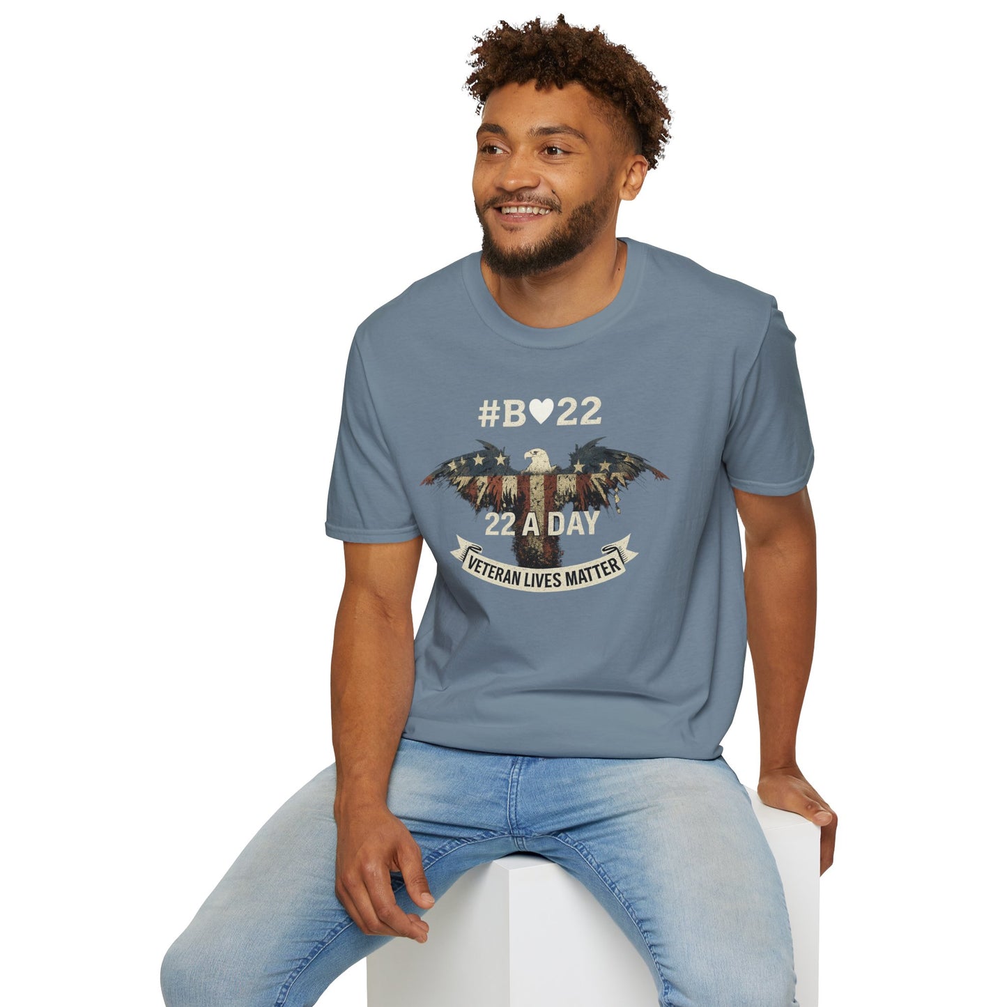 #B🤍22 Veteran Lives Matter T-Shirt