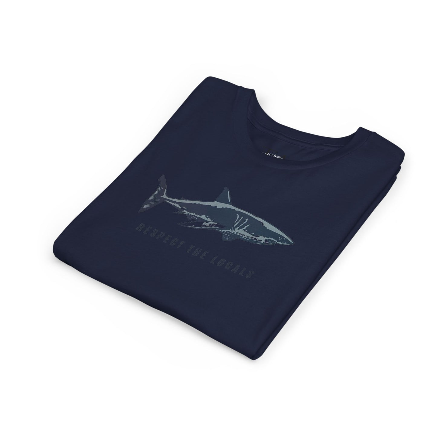 Kids Shark Youth Tee | Respect The Locals | Shark Lovers Shirt