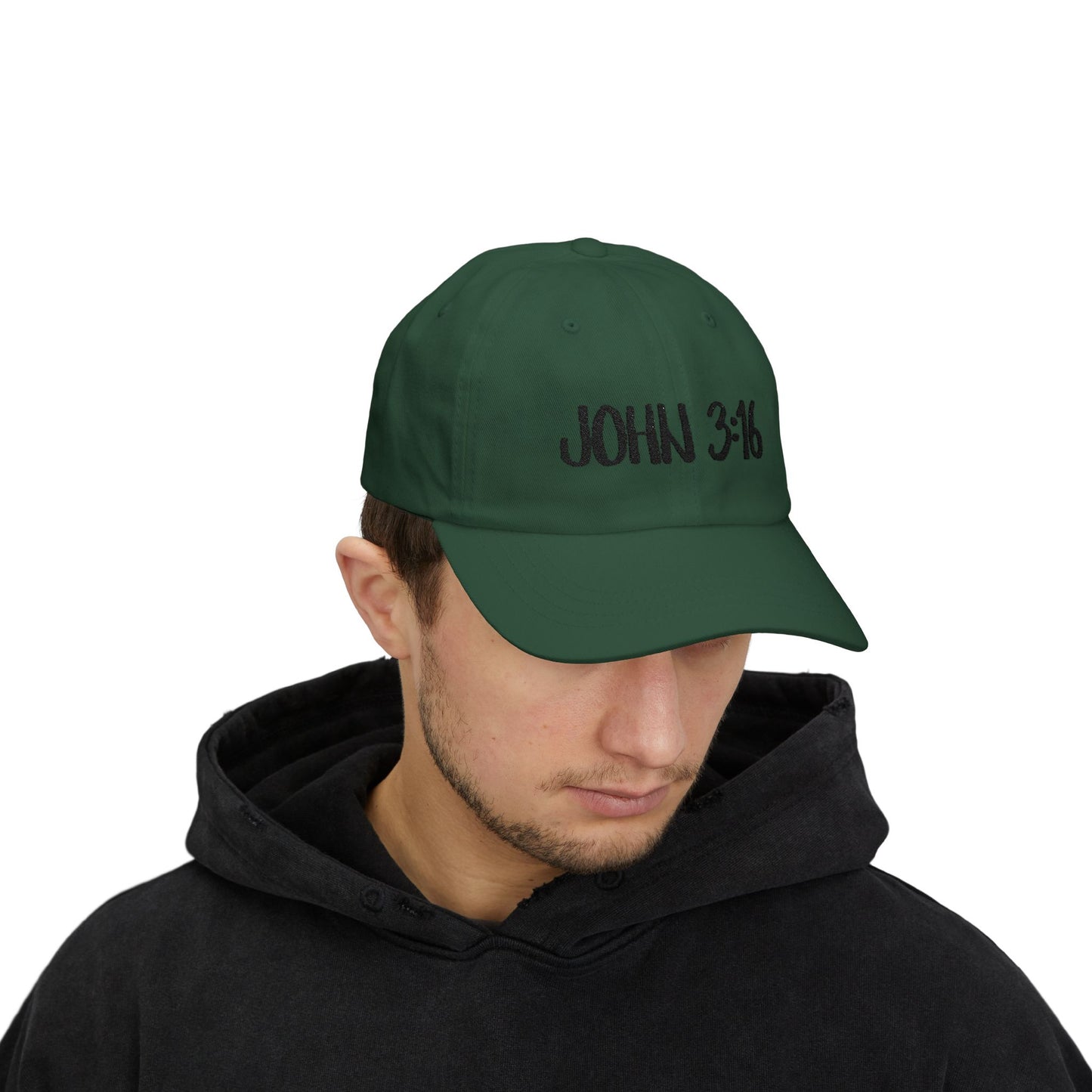 Faith Inspired Dad Cap - John 3:16
